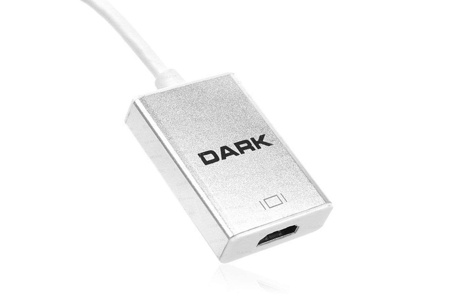 DARK UGA33 DK-AC-UGA33 0.15metre USB-HDMI Çevirici Adaptör Gümüş