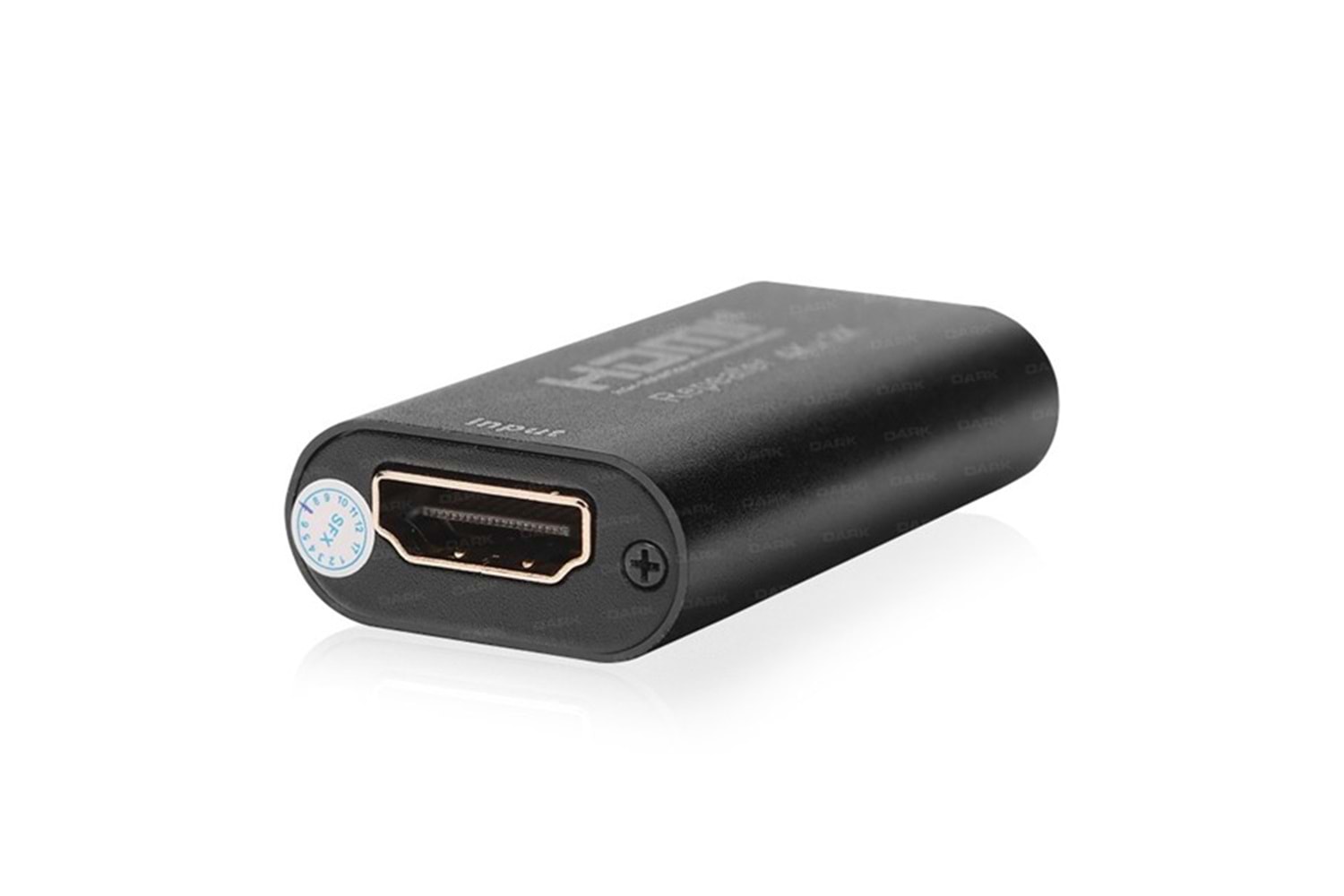 DARK 1port DK-HD-E102 1port HDMI (giriş) 1port HDMI (çıkış) 1920x1080 HDMI Repeater 40metre mesafeye kadar