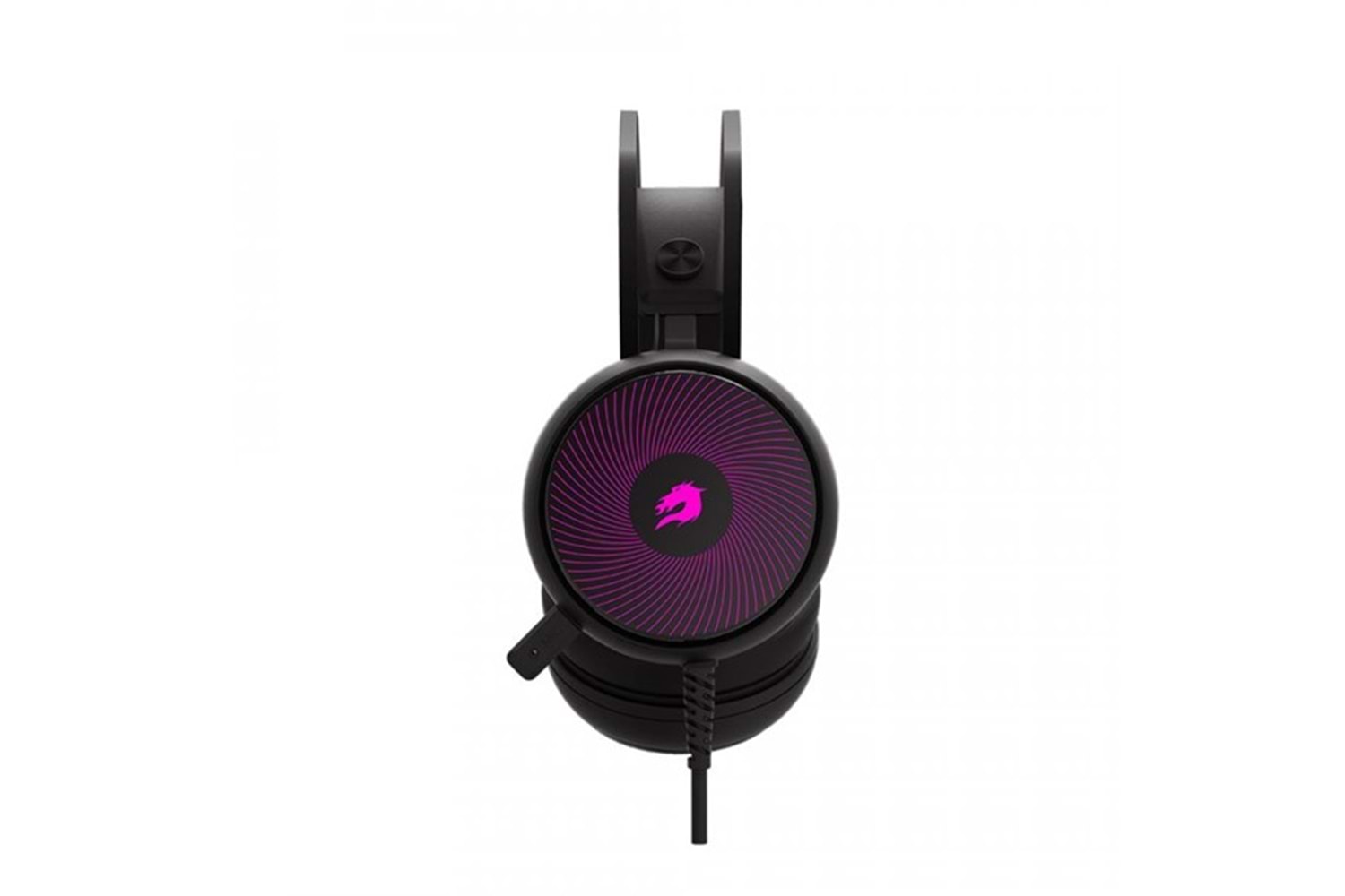 GameBooster GB-H12 7.1 Surround USB RGB Led Aydınlatma Siyah Gaming Mikrofonlu Kulaklık