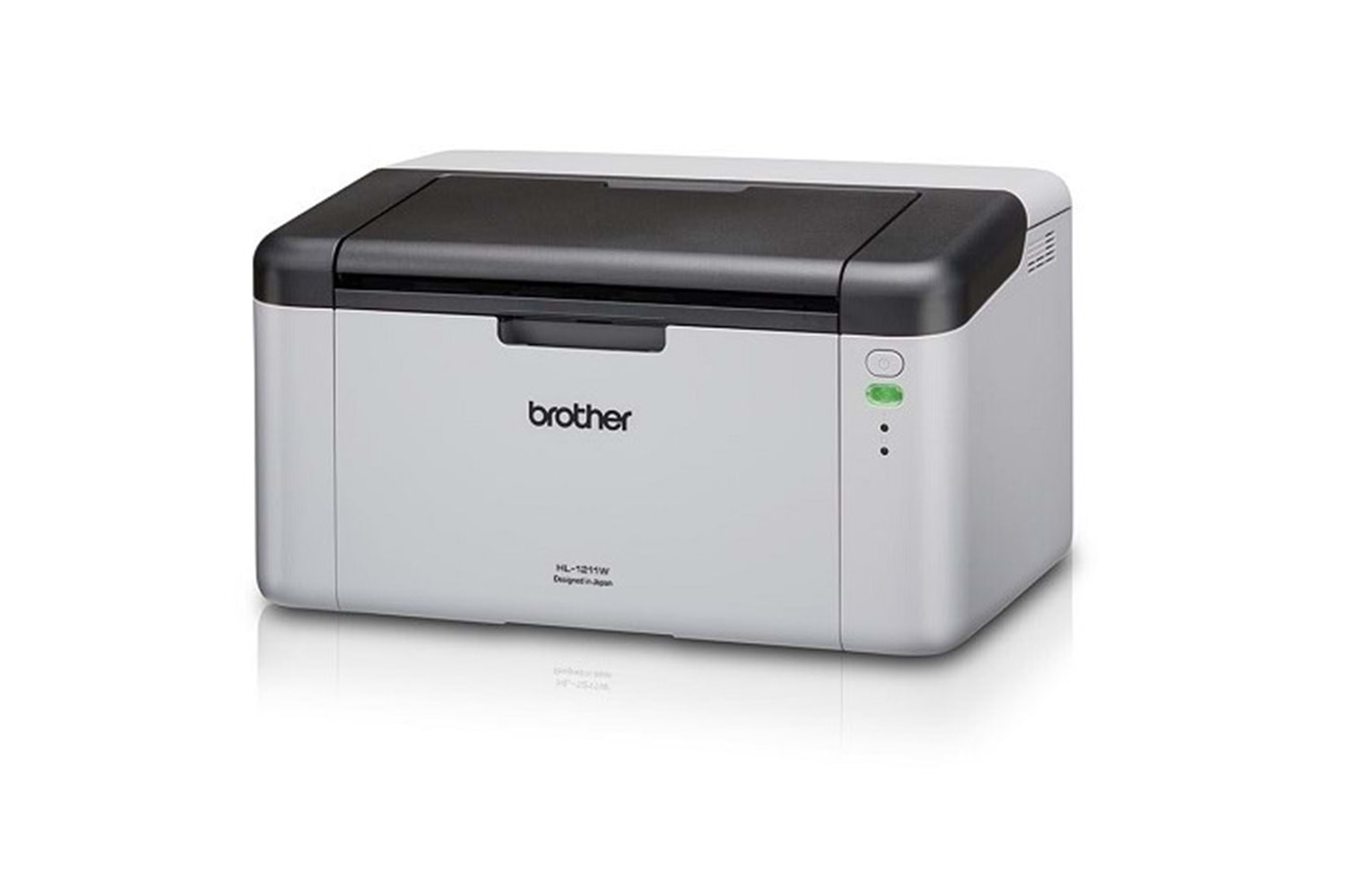 BROTHER HL-1211W-2T A4 Siyah Laser Yazıcı USB 2.0,Kablosuz Demo+1 Tonerli