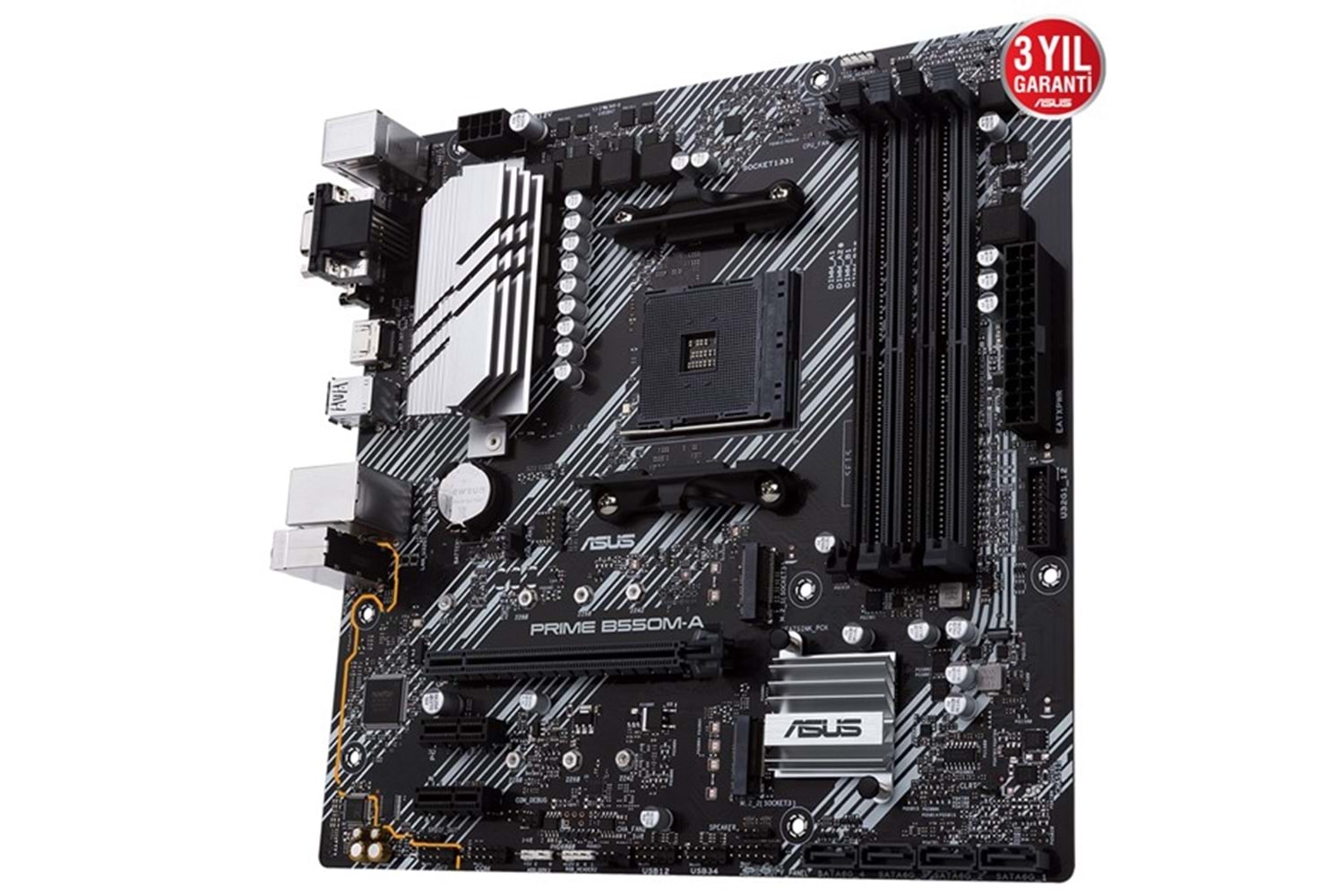 ASUS PRIME B550M-A DDR4 HDMI DVI PCIe 16X v4.0 AM4 mATX
