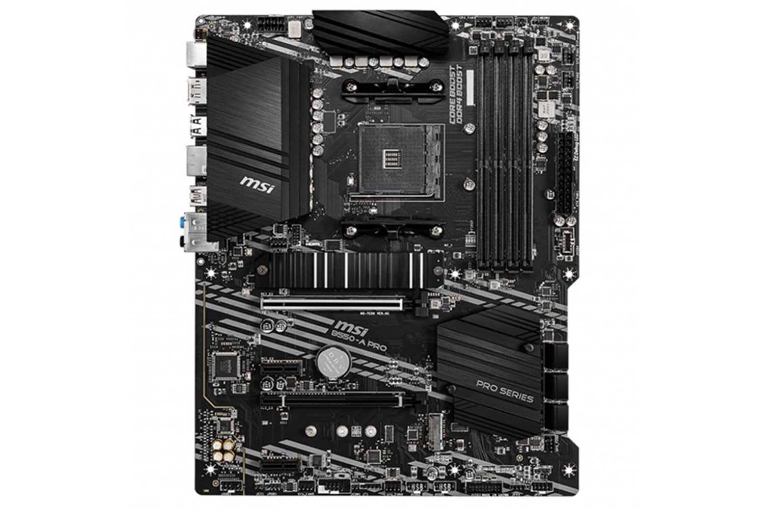 MSI B550-A PRO DDR4 M2 PCIe NVME HDMI DP PCIe 16X v4.0 AM4 ATX