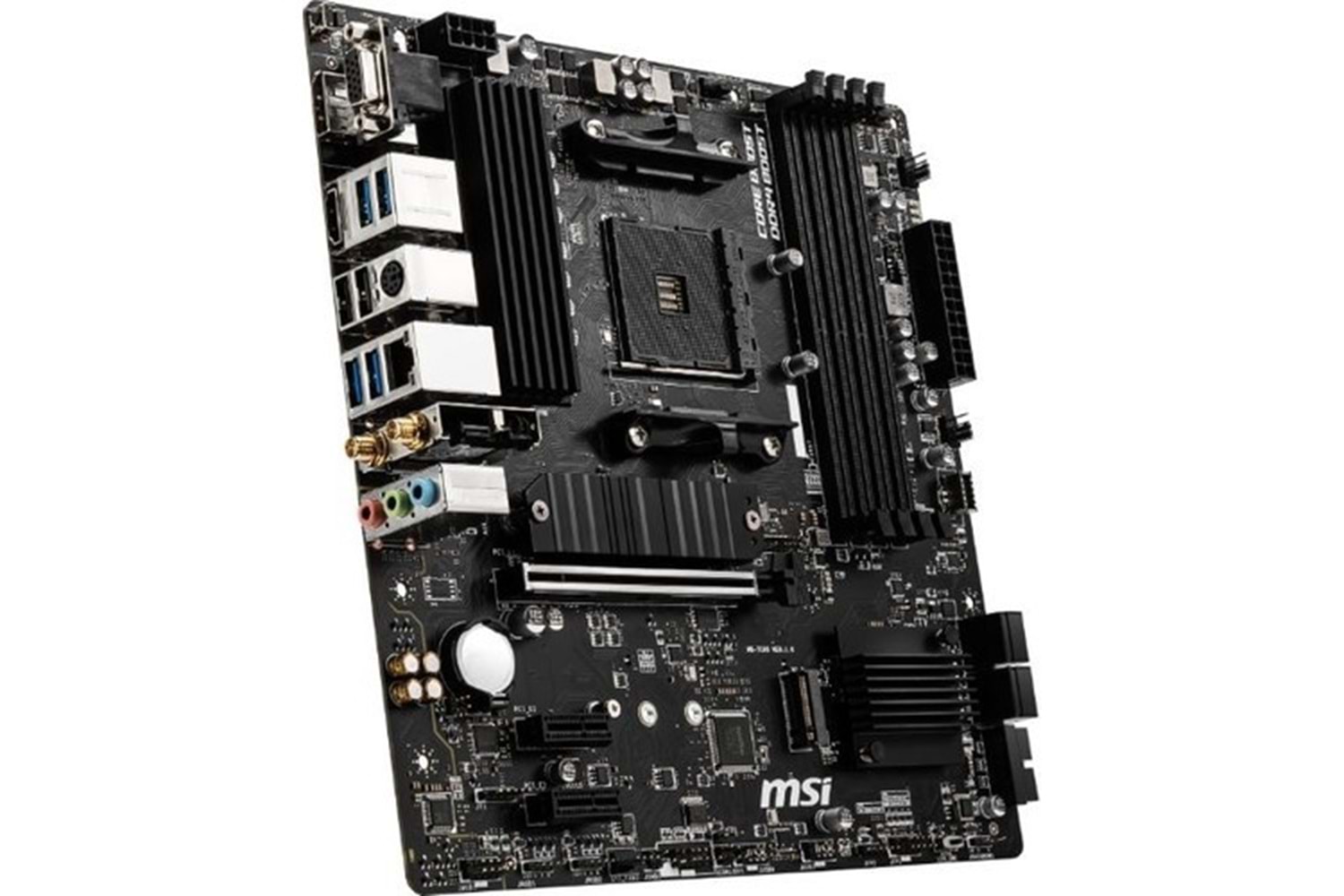 MSI B550M PRO-VDH WIFI DDR4 M2 PCIe NVME HDMI DP PCIe 16X v4.0 AM4 mATX