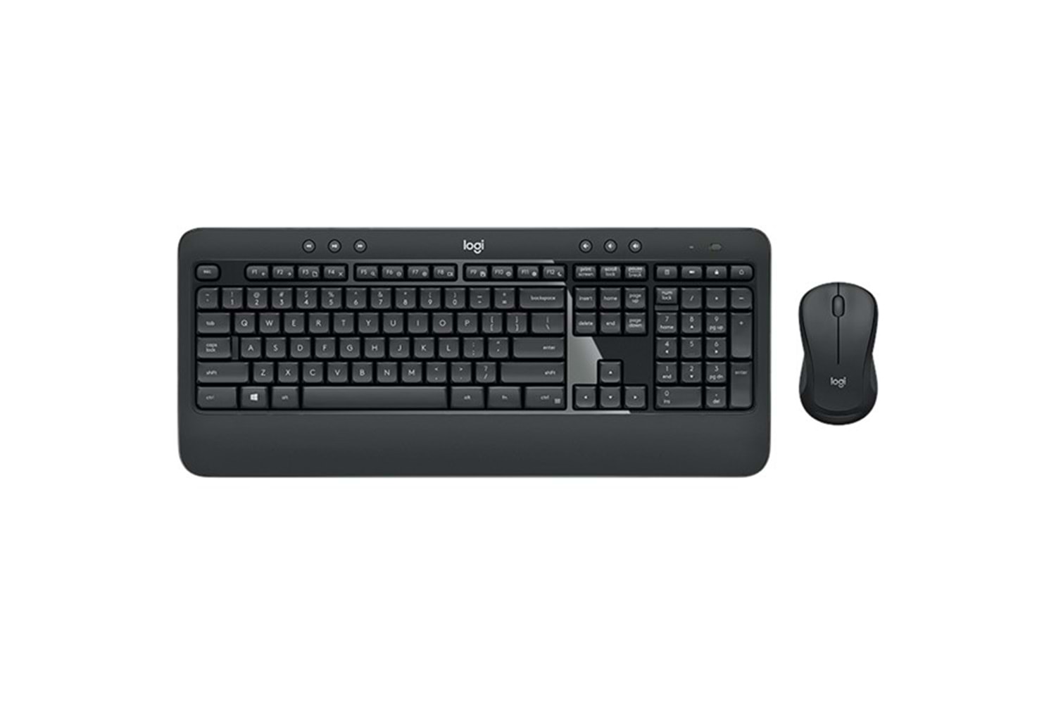 LOGITECH MK540 Kablosuz Q Trk Siyah Multimedya Klavye - Mouse Set 920-008687