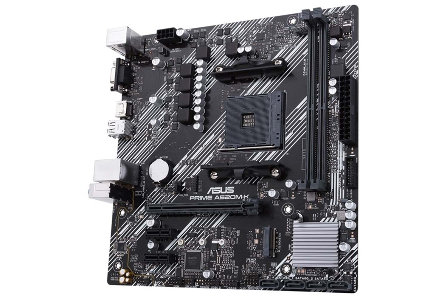 ASUS PRIME A520M-K DDR4 M2 PCIe NVME HDMI PCIe 16X v3.0 AM4 mATX
