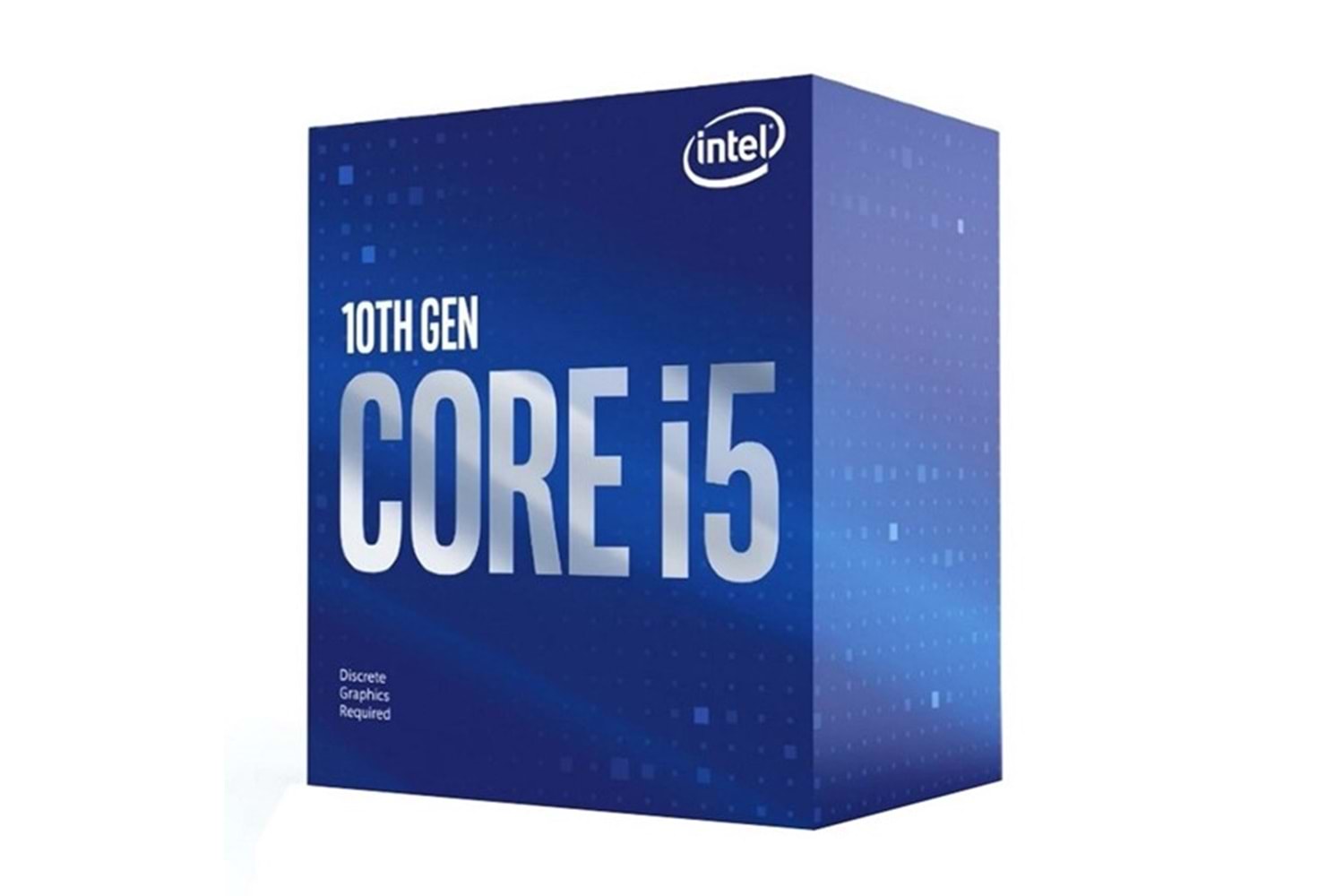 INTEL CORE i5 10400F 12MB 6çekirdekli VGA YOK 1200p 65w Kutulu+Fanlı