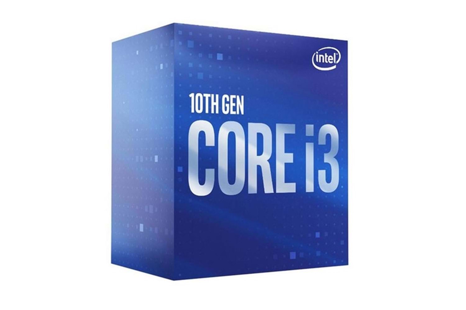INTEL CORE i3 10100 6MB 4çekirdekli O/B UHD630 1200p 65w Kutulu+Fanlı