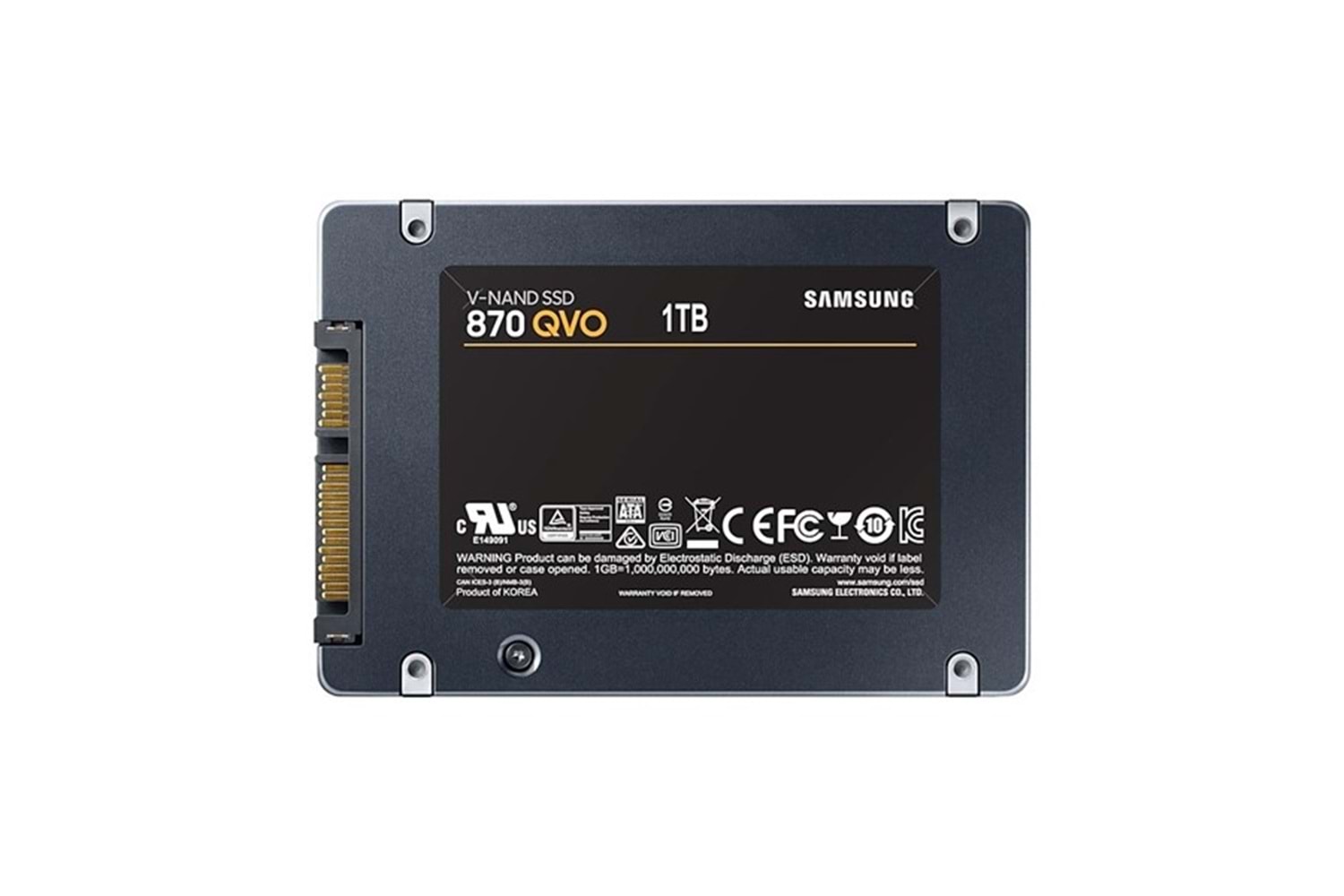 SAMSUNG 1TB 870 QVO MZ-77Q1T0BW 550- 530MB/s SSD SATA-3 Disk