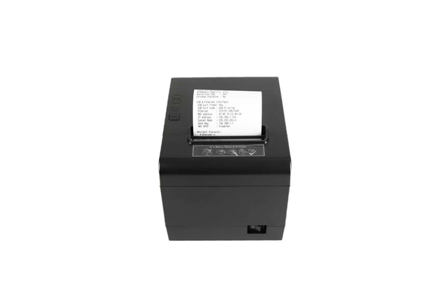PERKON Q800 Direct Thermal USB,Seri,Ethernet Fiş Yazıcı