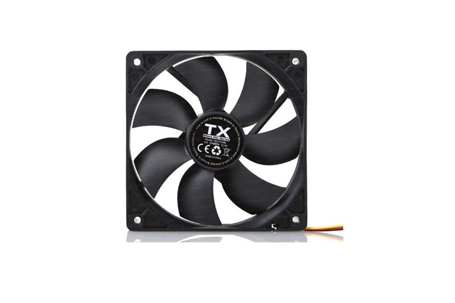 TX TXCCF12BK 120mm Kasa Fanı