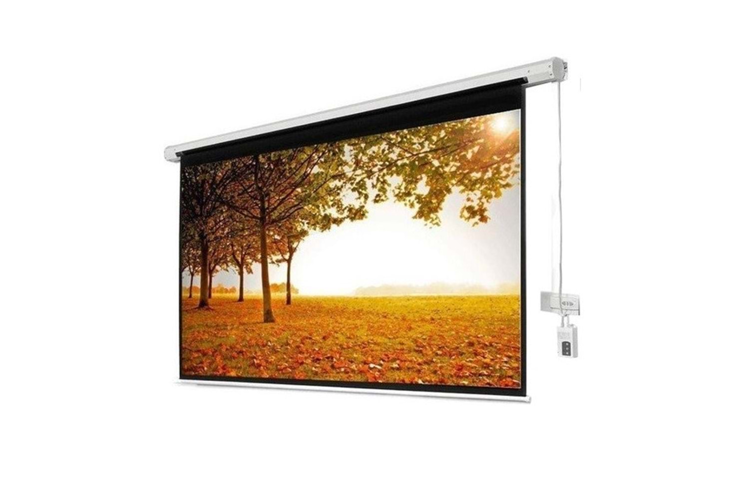 XBRIGHT BE-240 240x200 Motorlu Projeksiyon Perdesi