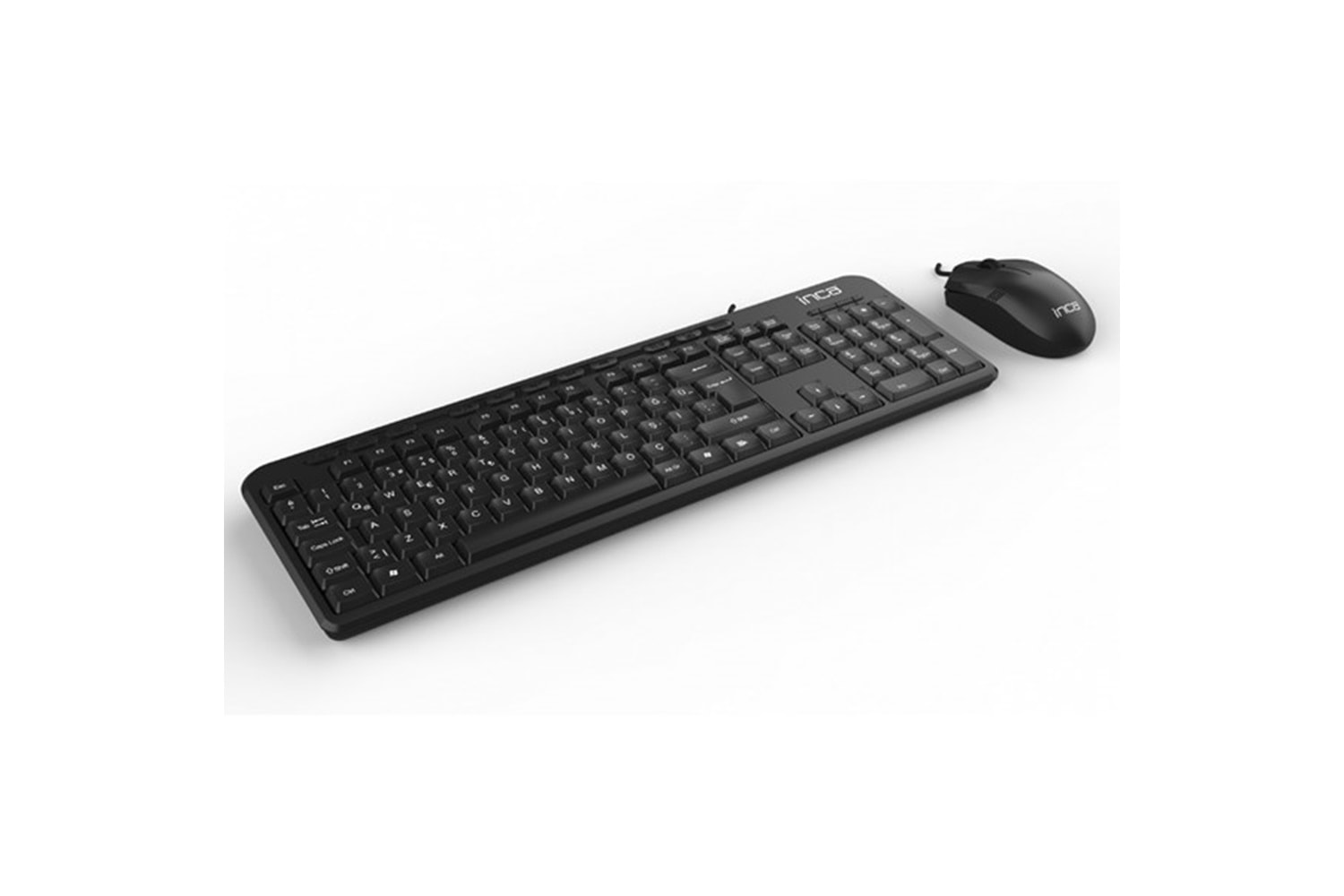 INCA IMK-375T Q Türkçe USB Multimedya Siyah Klavye+ Mouse