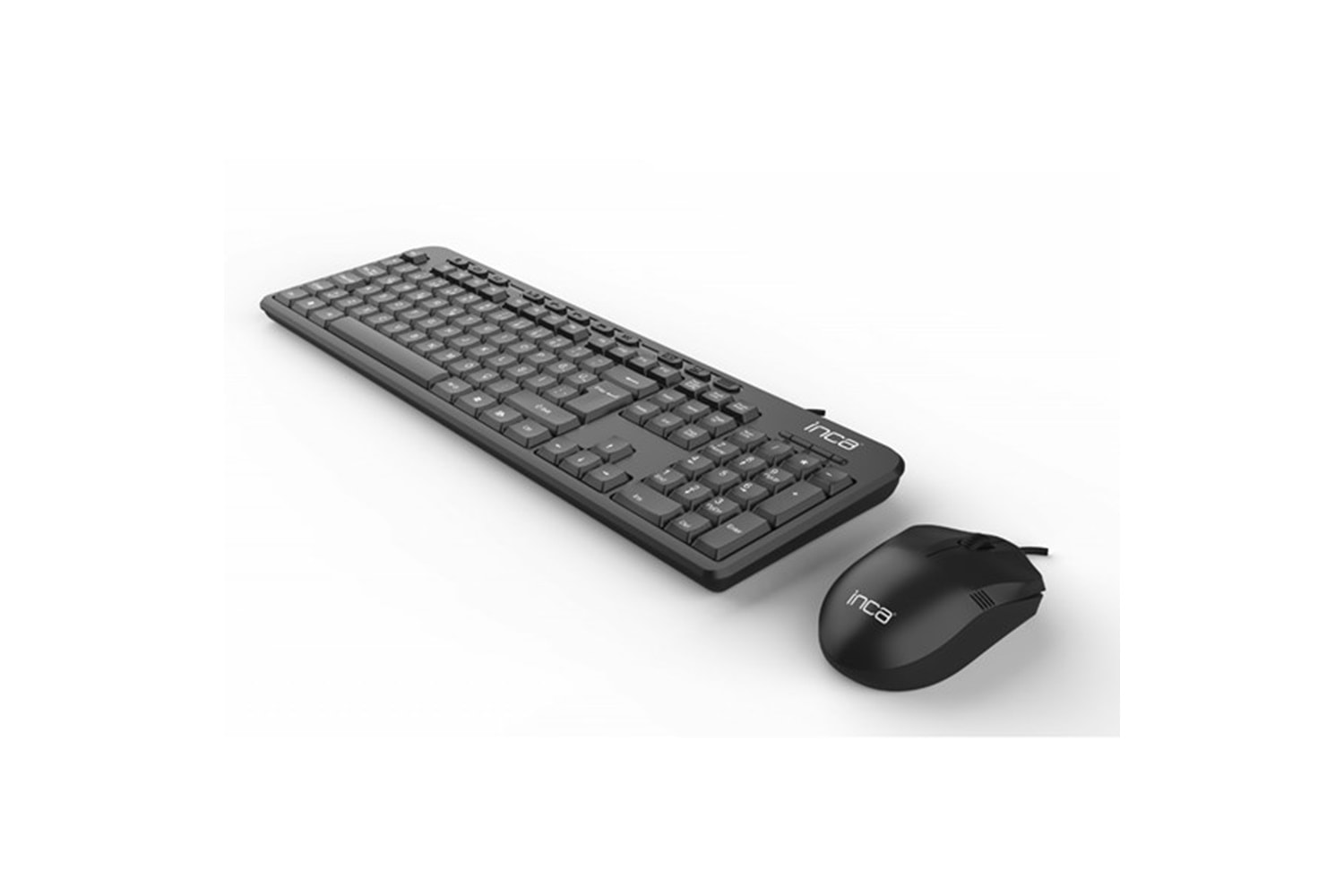 INCA IMK-375T Q Türkçe USB Multimedya Siyah Klavye+ Mouse