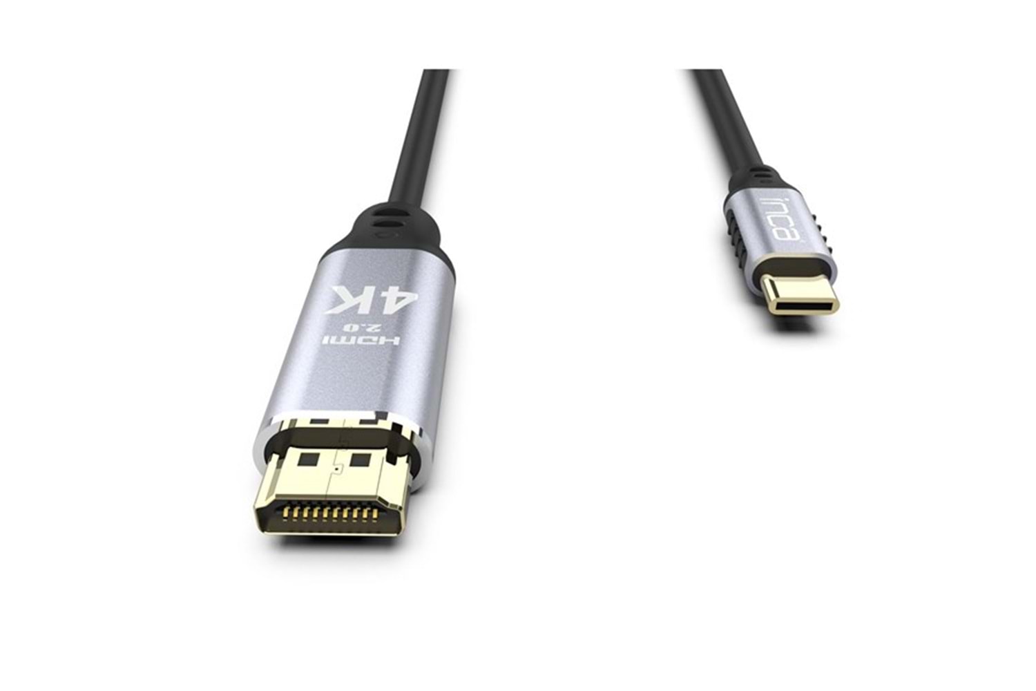 INCA ITCH-02TX 2metre TYPE-C - HDMI Görüntü Kablosu 4K