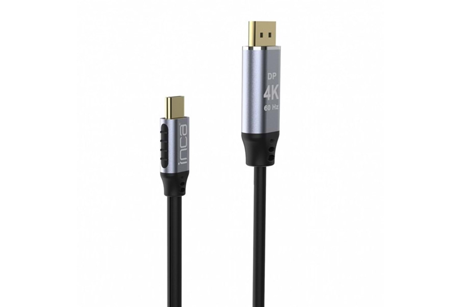INCA ITCD-02TX 2metre TYPE-C - DP Görüntü Kablosu 4K