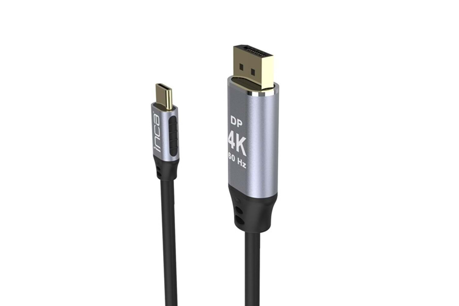 INCA ITCD-02TX 2metre TYPE-C - DP Görüntü Kablosu 4K