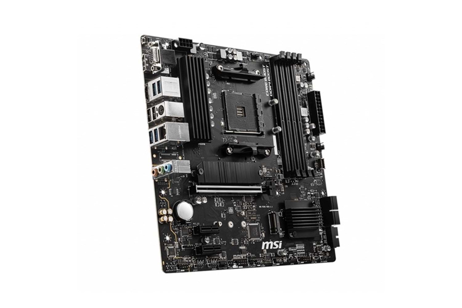 MSI B550M PRO-VDH DDR4 M2 PCIe NVME HDMI DP PCIe 16X v4.0 AM4 mATX
