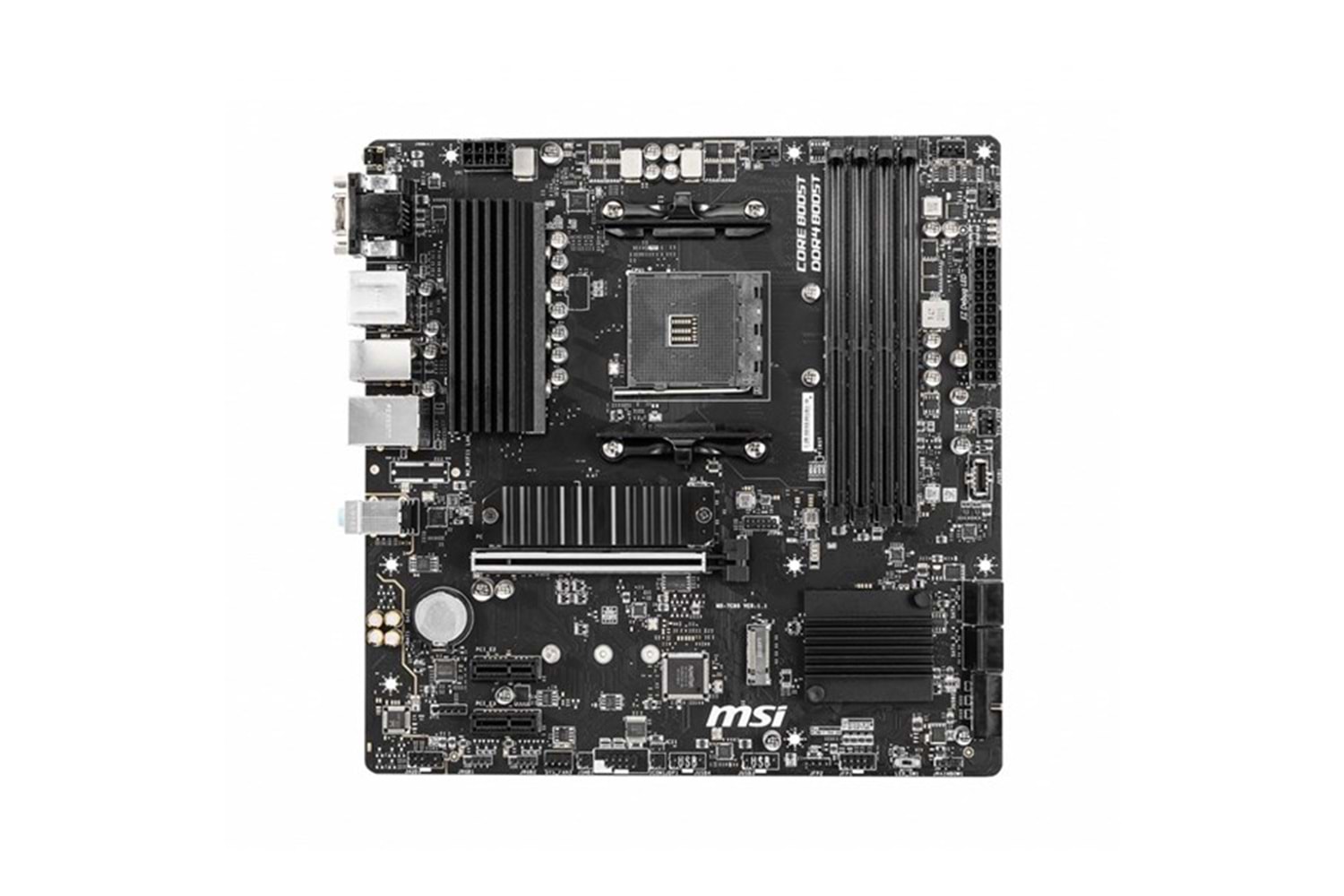 MSI B550M PRO-VDH DDR4 M2 PCIe NVME HDMI DP PCIe 16X v4.0 AM4 mATX