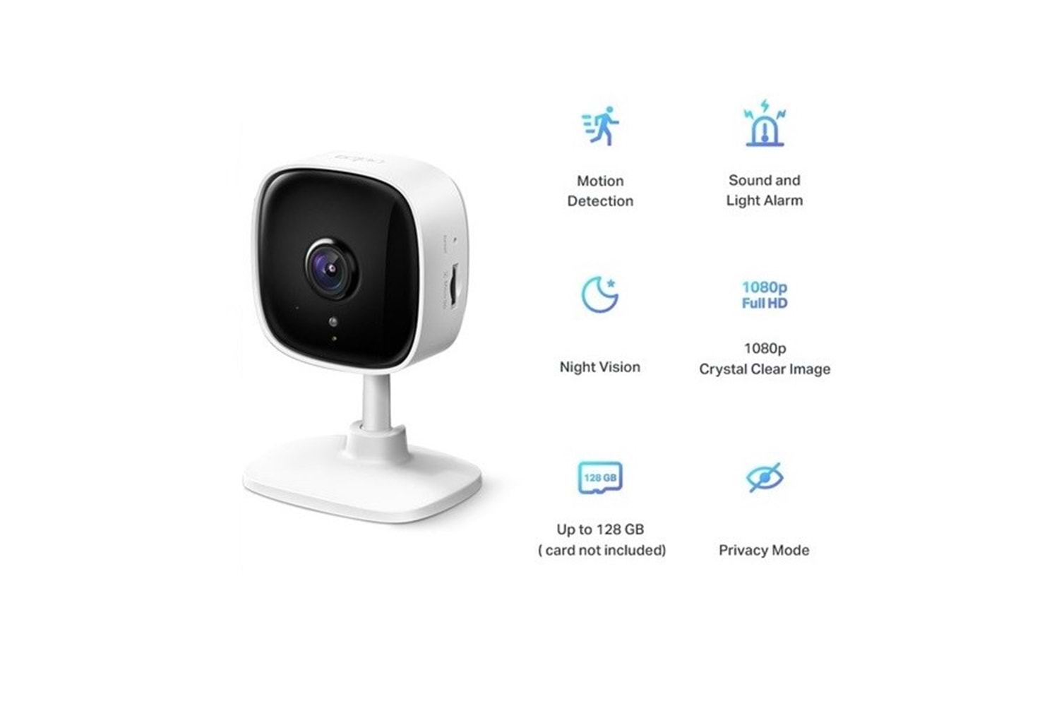 TP-LINK 2MP COMPACT TAPO C100 10metre IP Güvenlik Kamerası Kablosuz