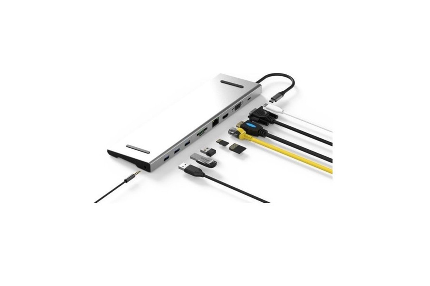 CODEGEN CDG-CNV80 10 port Notebook Port Çoklayıcı Macbook Uyumlu