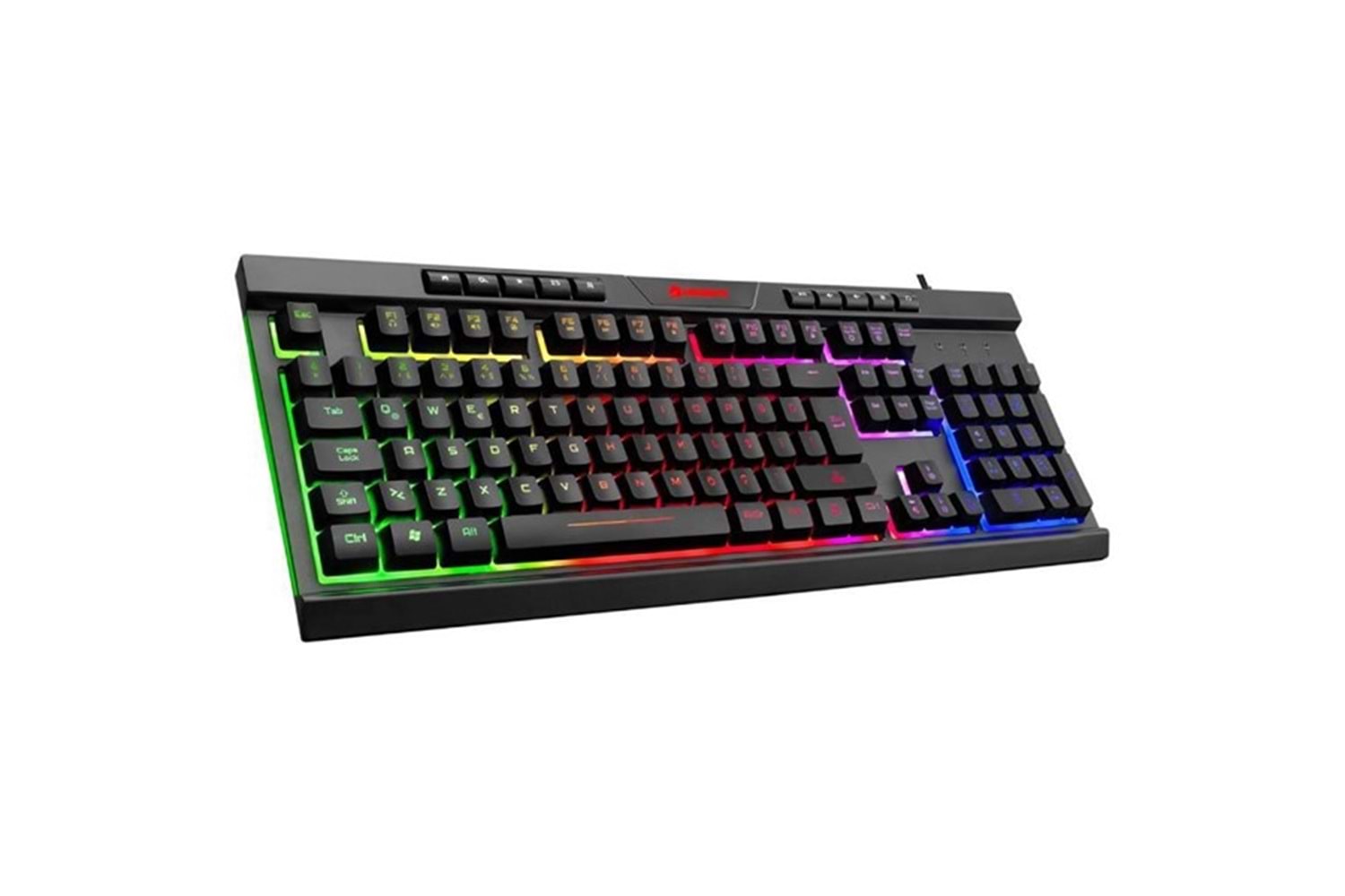 GameBooster GB-G69K USB Q Trk Rainbow Aydınlatmalı Siyah Gaming Klavye
