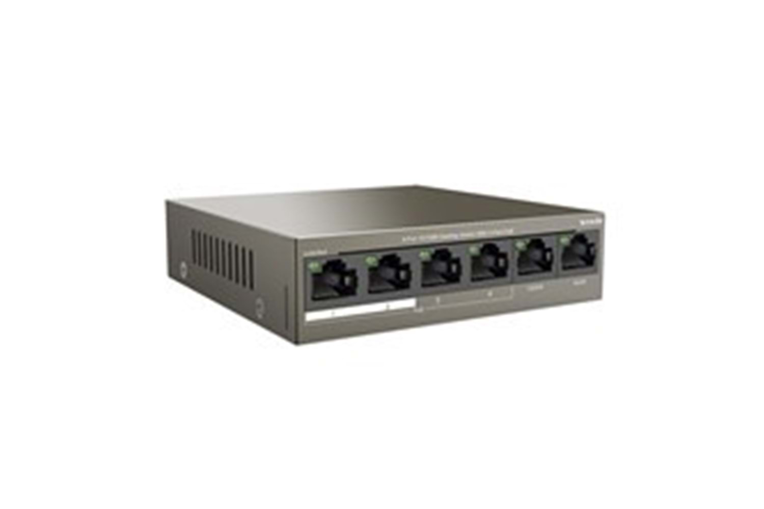 TENDA 5port 63w 4port PoE TEF1106P-4-63W 10/100 Yönetilemez Switch Masaüstü