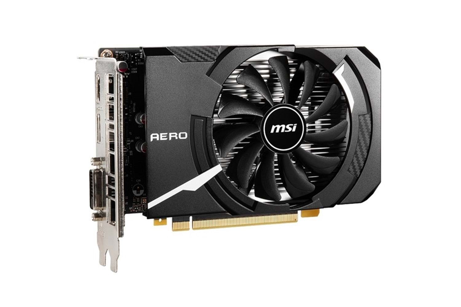 MSI GTX1650 4GB AERO ITX GDDR6 128bit HDMI DVI DP PCIe 16X v3.0