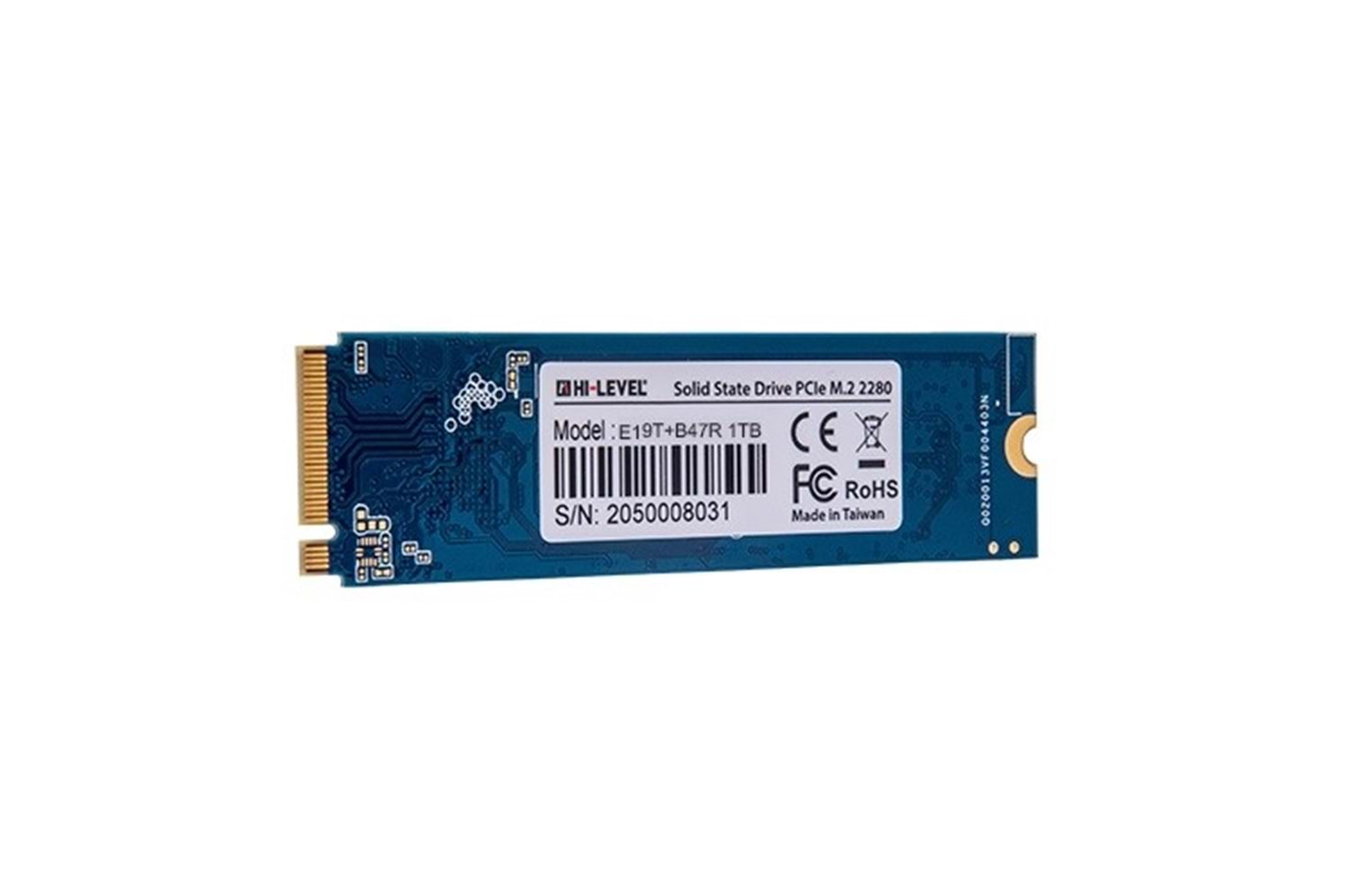 HI-LEVEL 1TB HLV-M2PCIeG4X4SSD2280/1T 3600- 3400MB/s M2 PCIe NVMe Gen4 Disk
