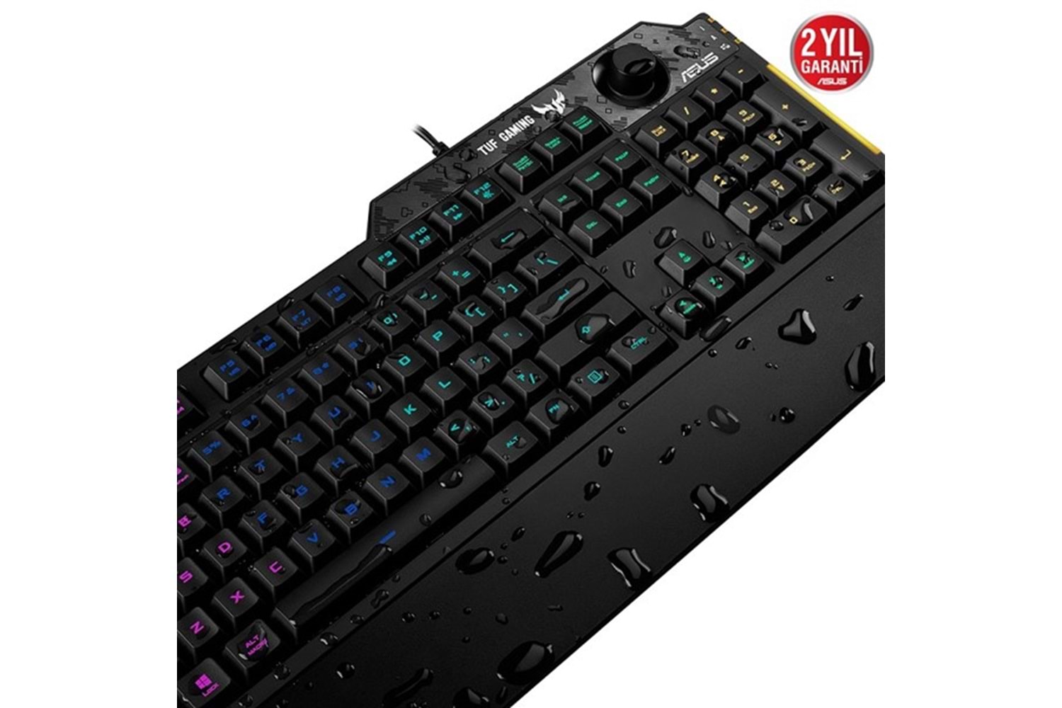ASUS TUF GAMING K1 USB Q Trk Mekanik Hisli Siyah Gaming Klavye