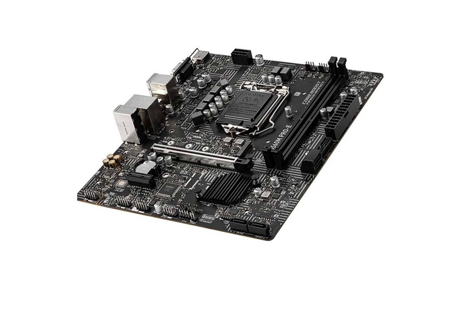 MSI B560M PRO-E DDR4 M2 PCIe NVME HDMI PCIe 16X v4.0 1200p v2 mATX
