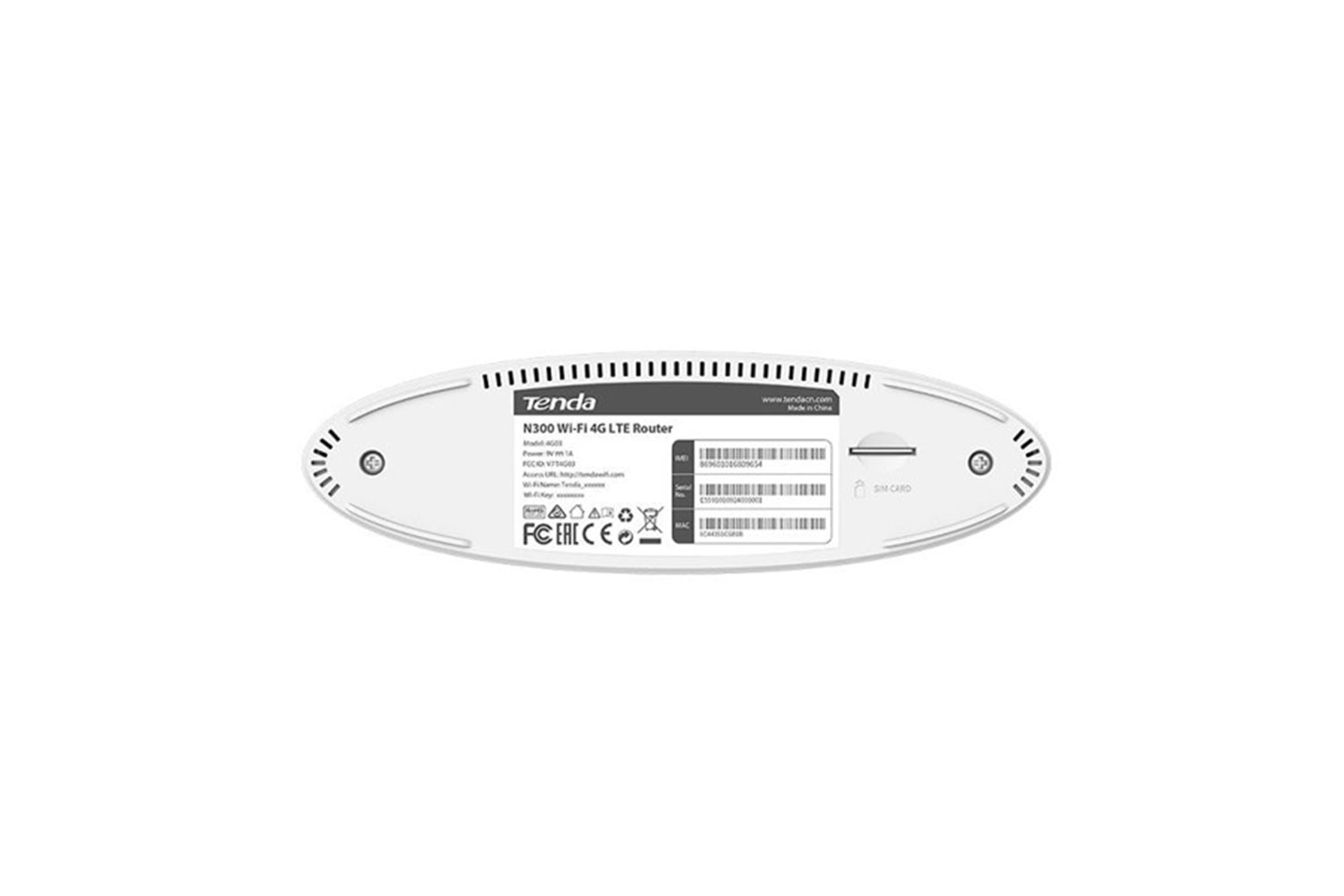 TENDA 4G03 4G301 300mbps N300 2.4ghz 4G LTE Router