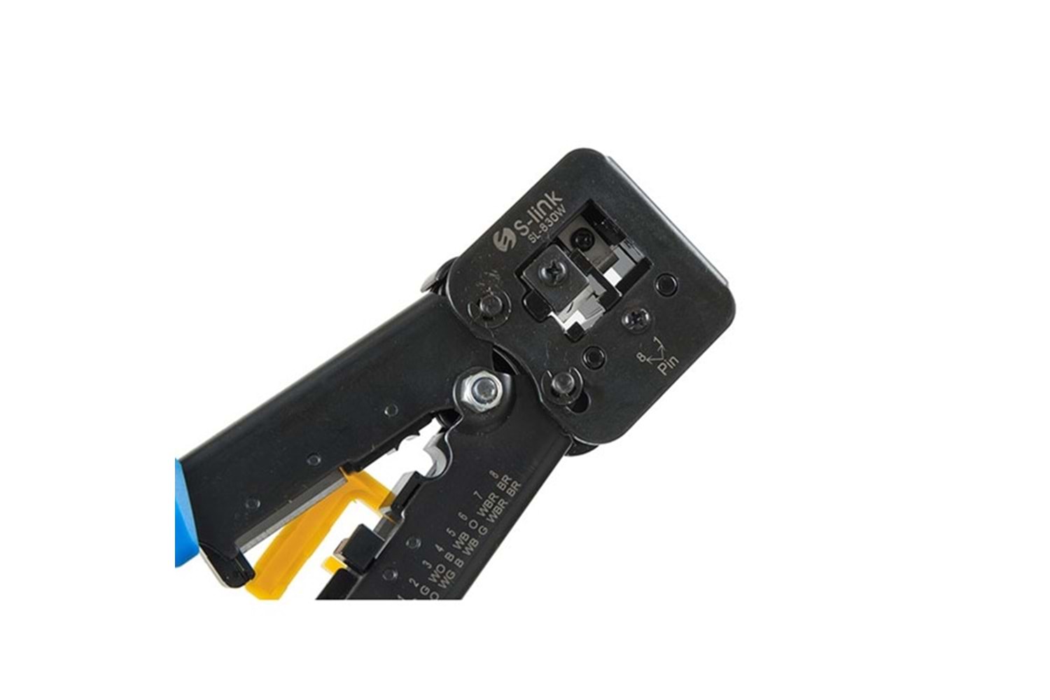 S-LINK SL-830W 8P8C/RJ-45, 6P4C/RJ11 Kablo Sıkma Pensesi Yeni Nesil