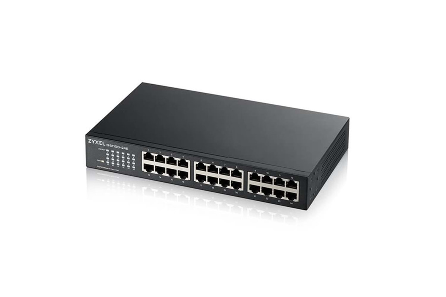 ZyXEL 24port GS1100-24E v3 GIGABIT Yönetilemez Switch Masaüstü