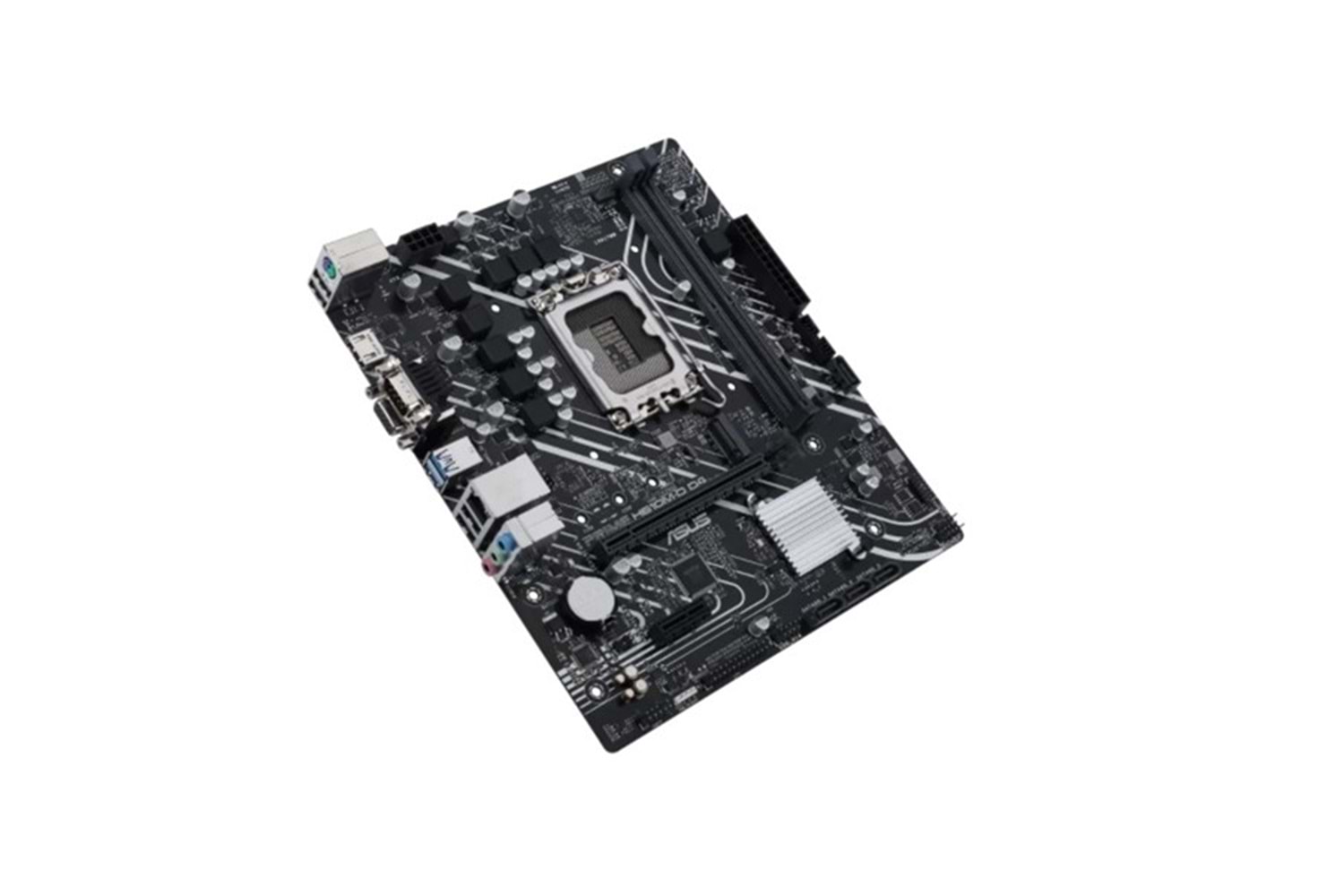 ASUS PRIME H610M-D D4 DDR4 M2 PCIe NVME HDMI PCIe 16X v4.0 1700p mATX Seri Port