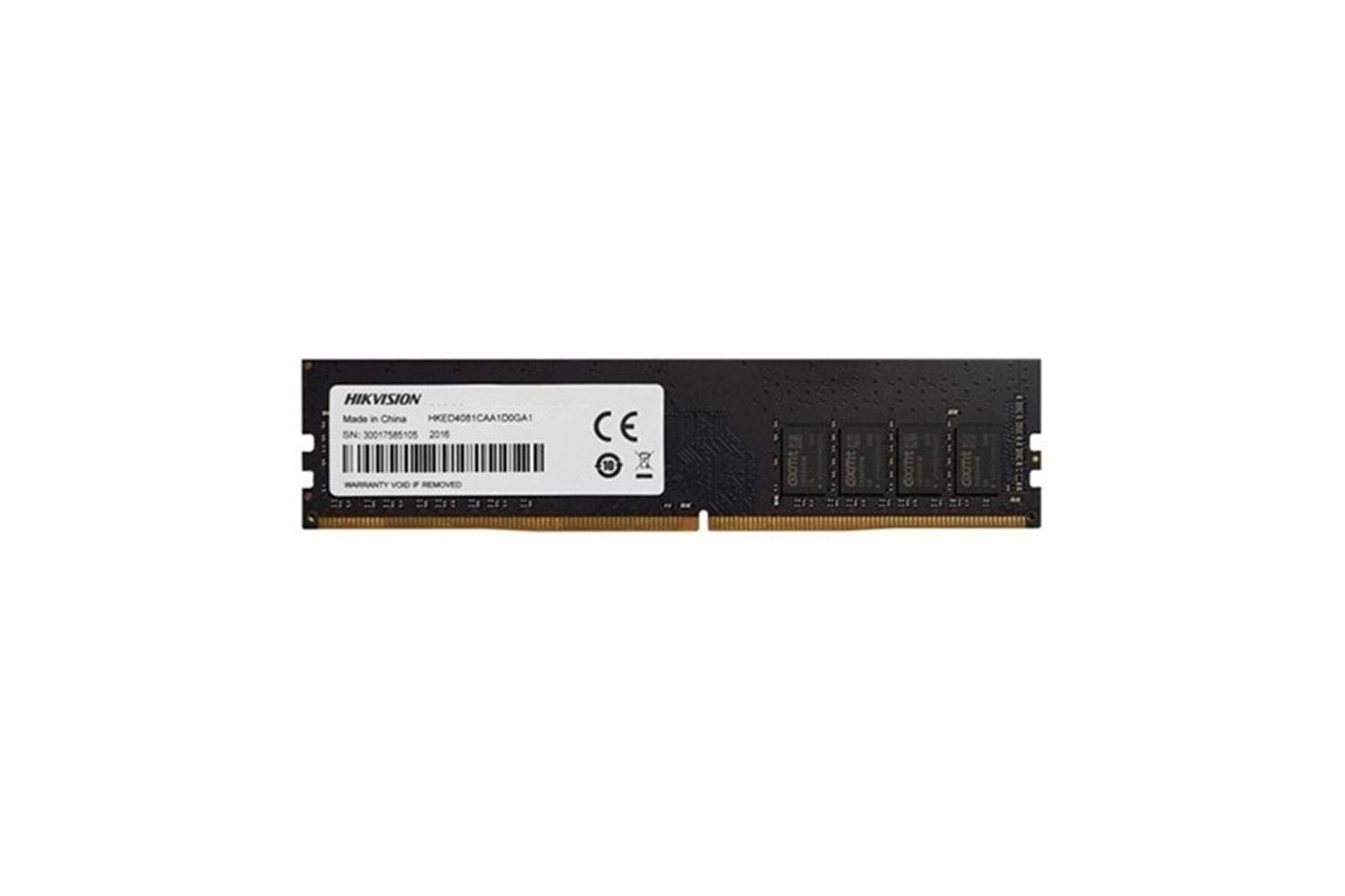 HIKVISION 8GB DDR4 3200MHZ CL16 PC RAM VALUE HKED4081CAB2F1ZB1
