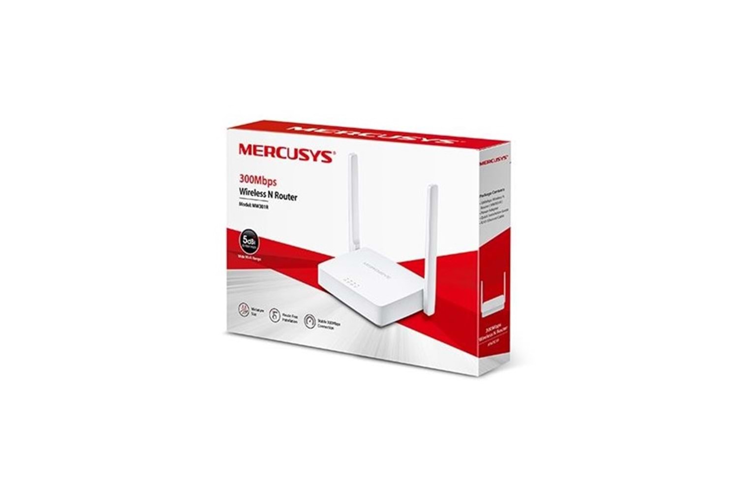MERCUSYS MW301R N300 2.4ghz EV Ofis Tipi Router