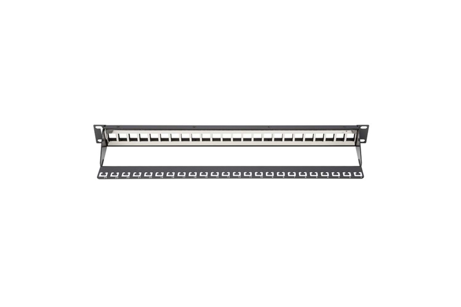 DIGITUS 1U 24port Cat6 Utp Boş Patch Panel DN-91411