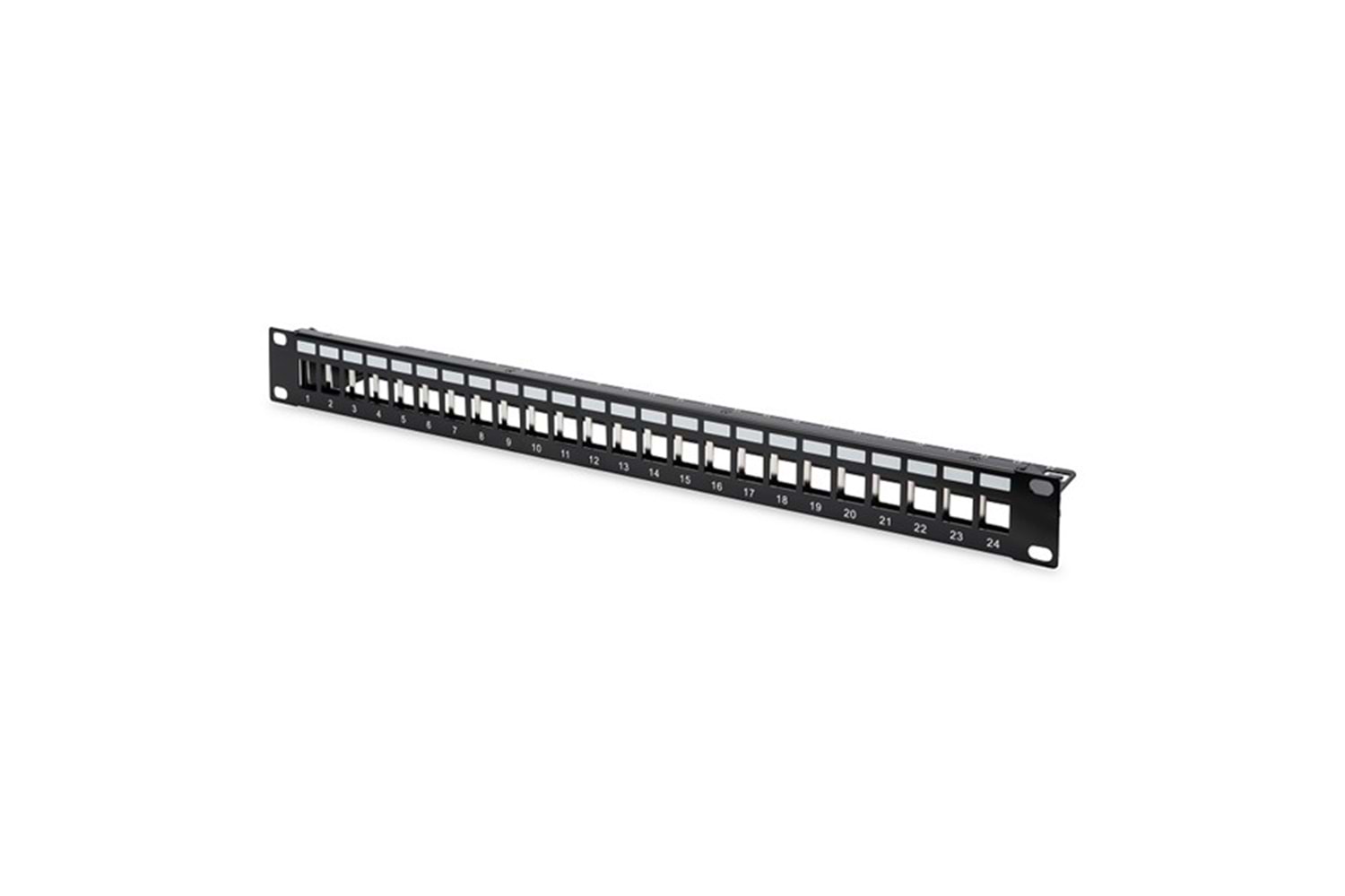 DIGITUS 1U 24port Cat6 Utp Boş Patch Panel DN-91411