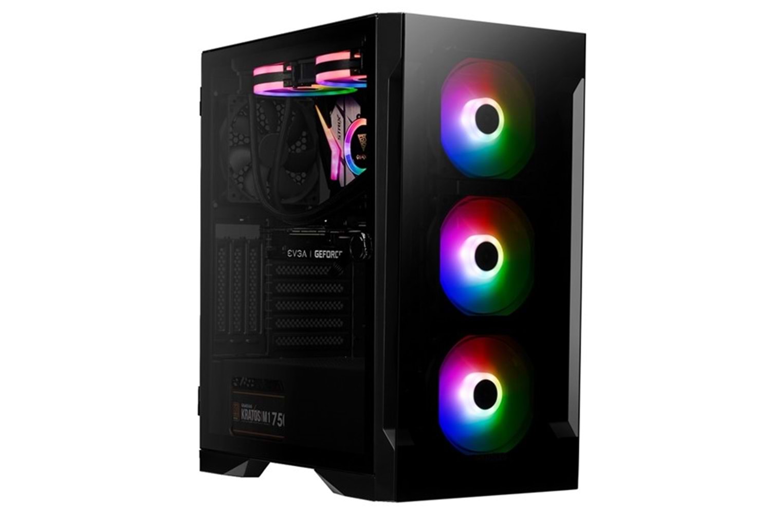 GAMDIAS TALOS E2 ELITE 600W Gaming Mid-Tower PC Kasası