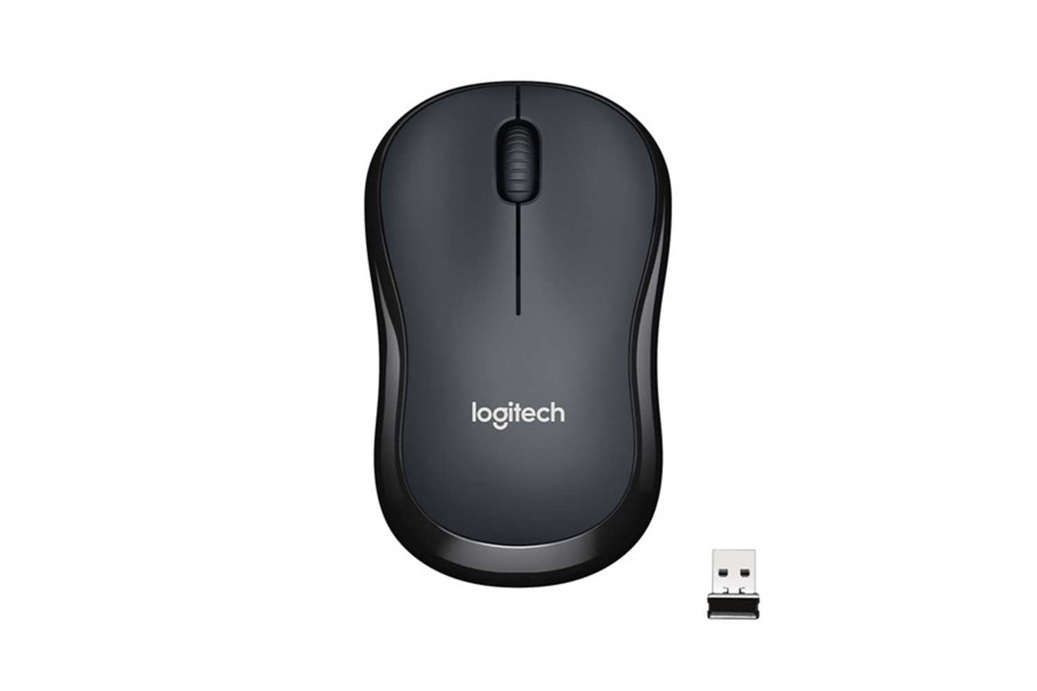 LOGITECH M220 Kablosuz Sessiz Optic Gri / Siyah Mouse 910-004878