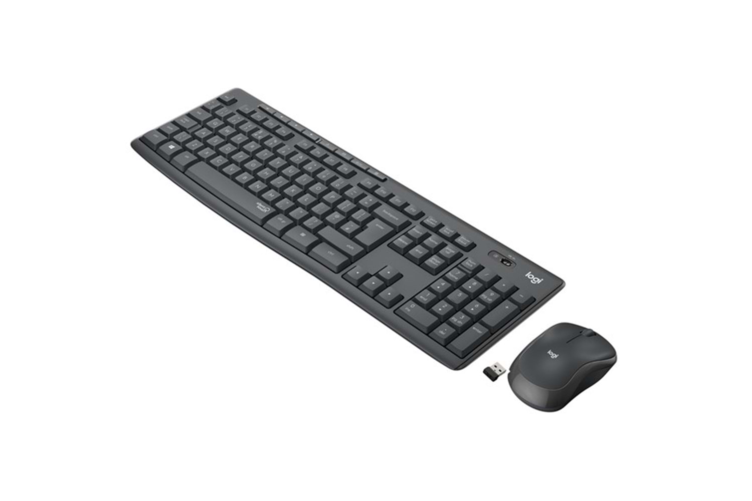 LOGITECH MK295 Kablosuz Q Trk Sessiz Siyah Multimedya Klavye - Mouse Set 920-009804