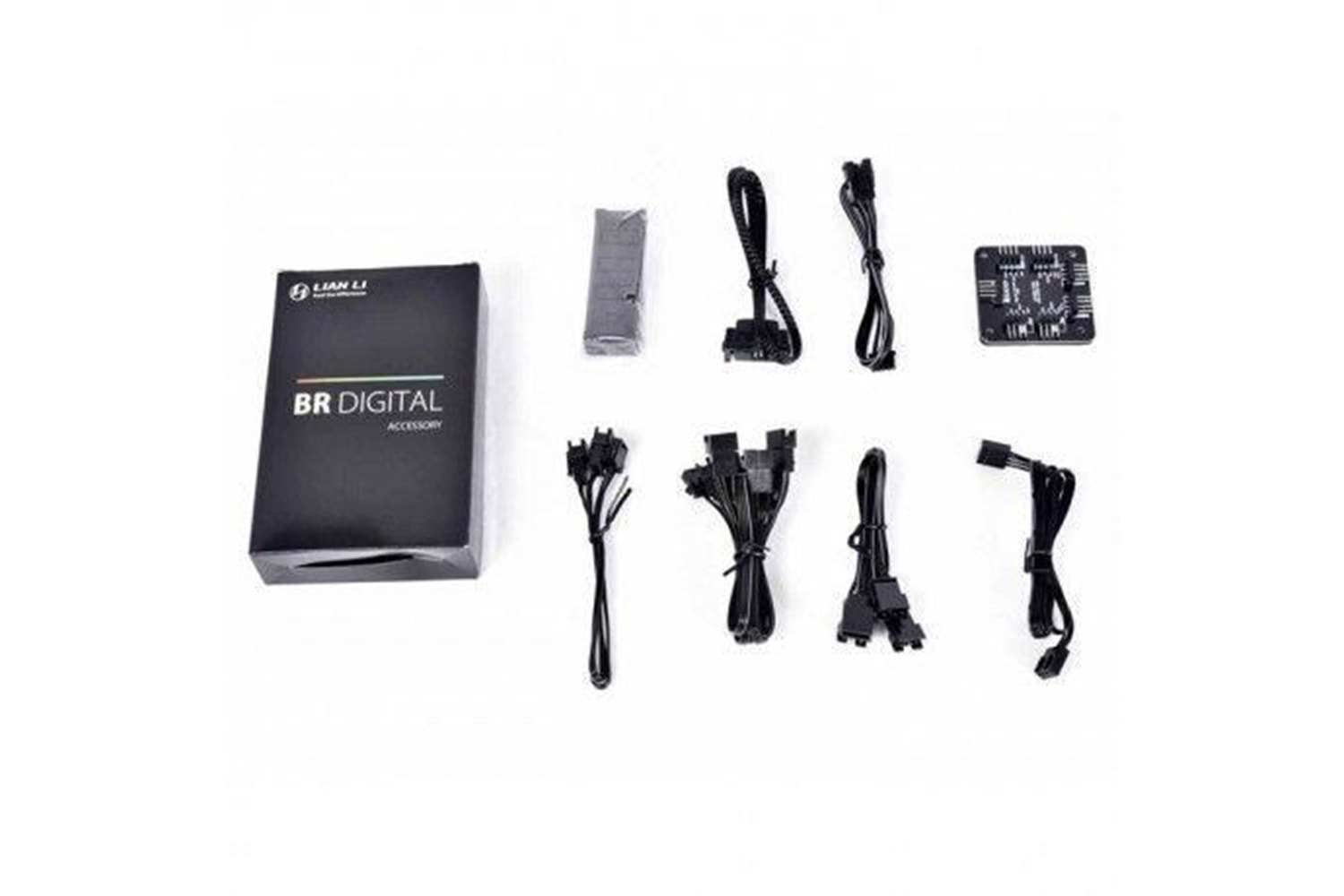 LIAN LI Bora Digital ARGB 120mm Kasa Fanı 3-lü Paket