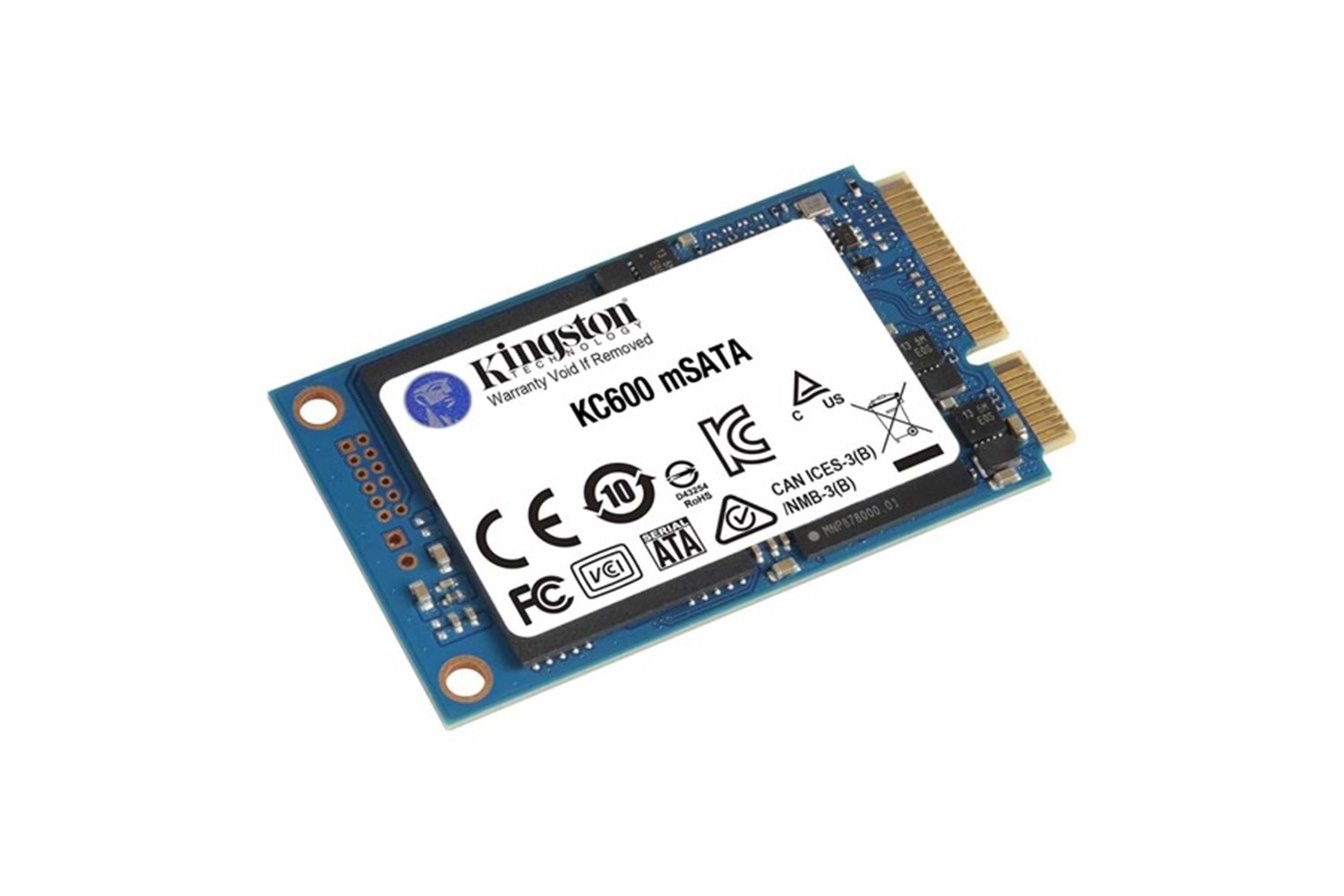 KINGSTON 512GB KC600 SKC600MS/512G 550- 520MB/s MSata Disk