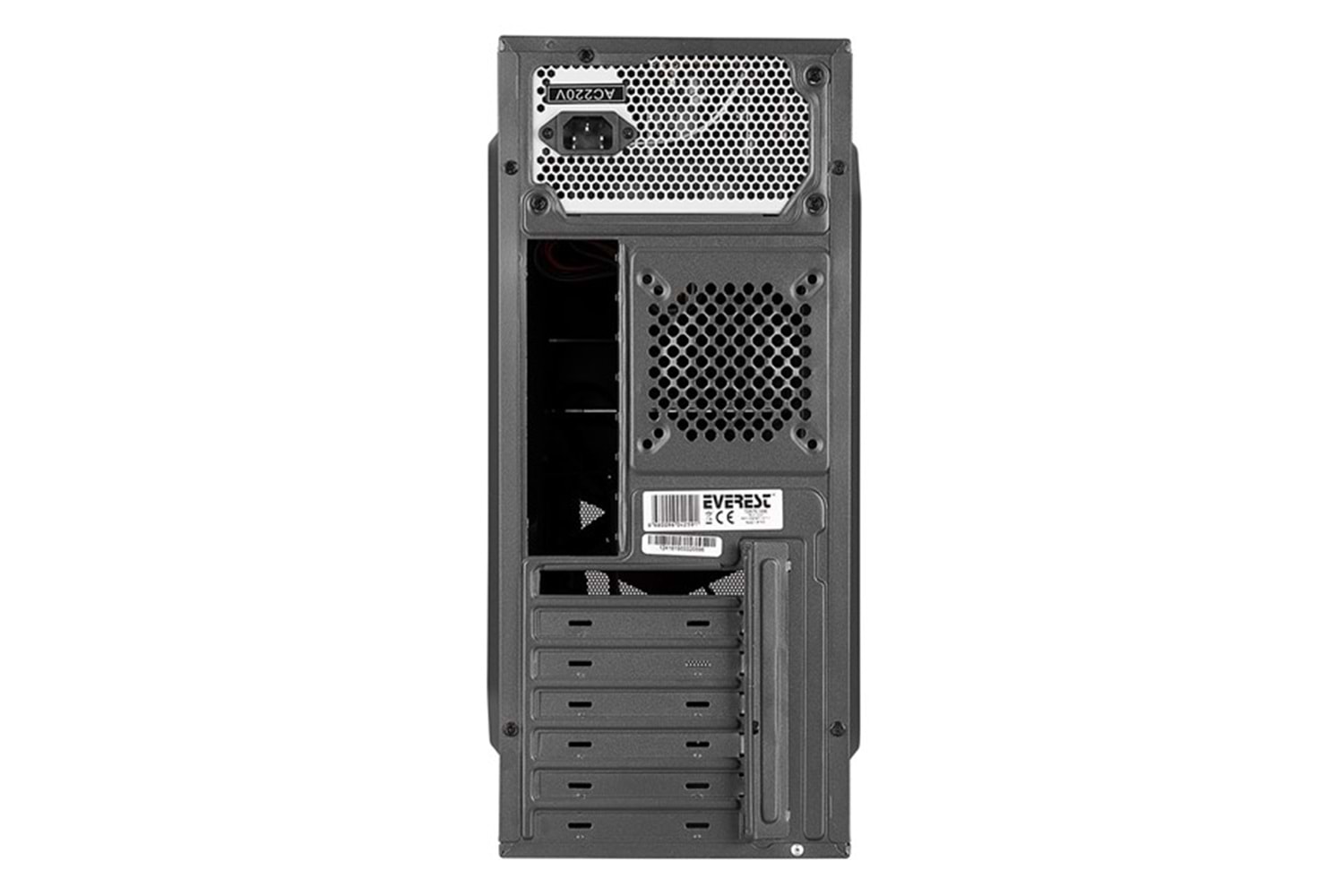 EVEREST 720R 250W PEAK Standart Mid-Tower PC Kasası