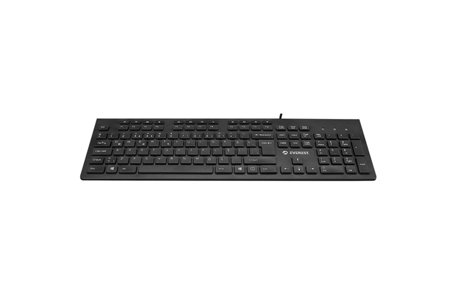 EVEREST DLK-180 USB Q Trk Siyah Multimedya Klavye