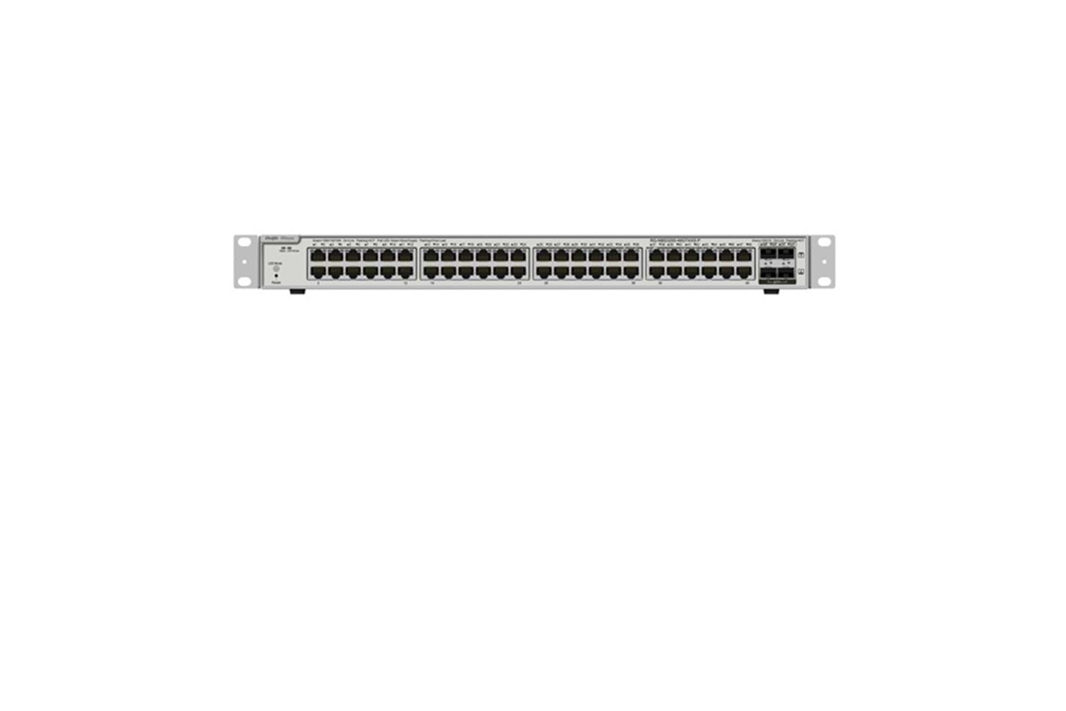 RUIJIE 48port 370w FULL PoE RG-NBS3200-48GT4XS-P GIGABIT 4X-10GbE SFP+ Yönetilebilir Switch