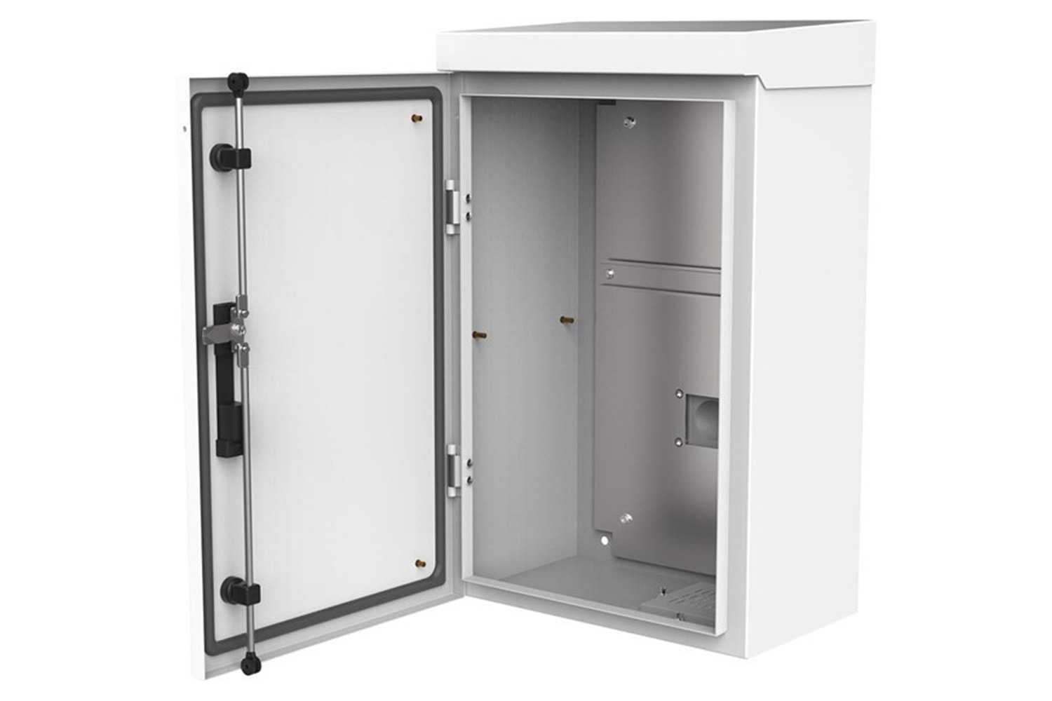 AGER 400x600x250mm Mobese Dış Ortam Direk Tipi Kabinet Fanlı & Direk Montaj Kitli AG-MB406025B2