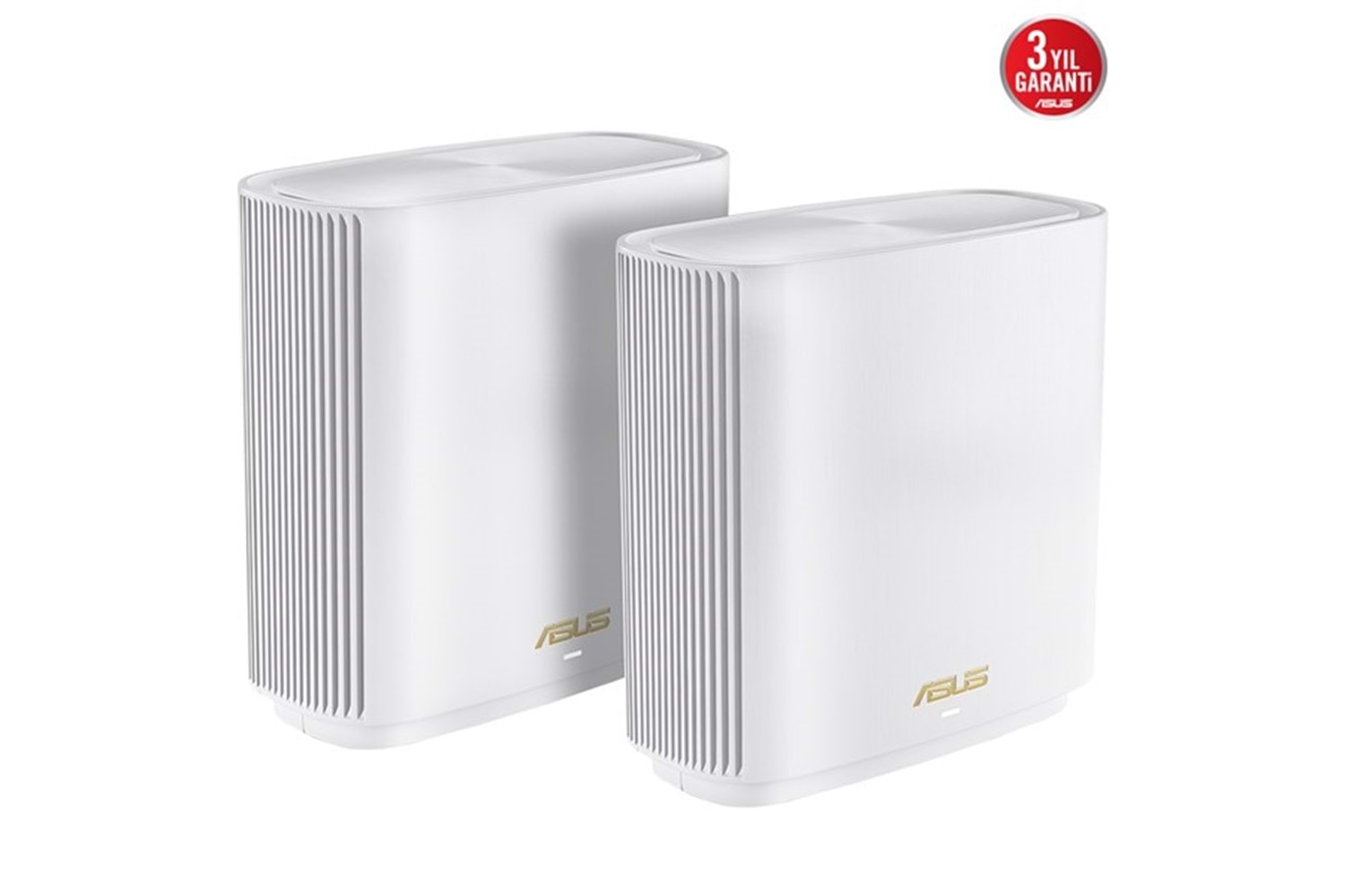 ASUS ZENWIFI XT9-W AX7800 WIFI-6 GAMING Mesh Router 2-li Paket beyaz