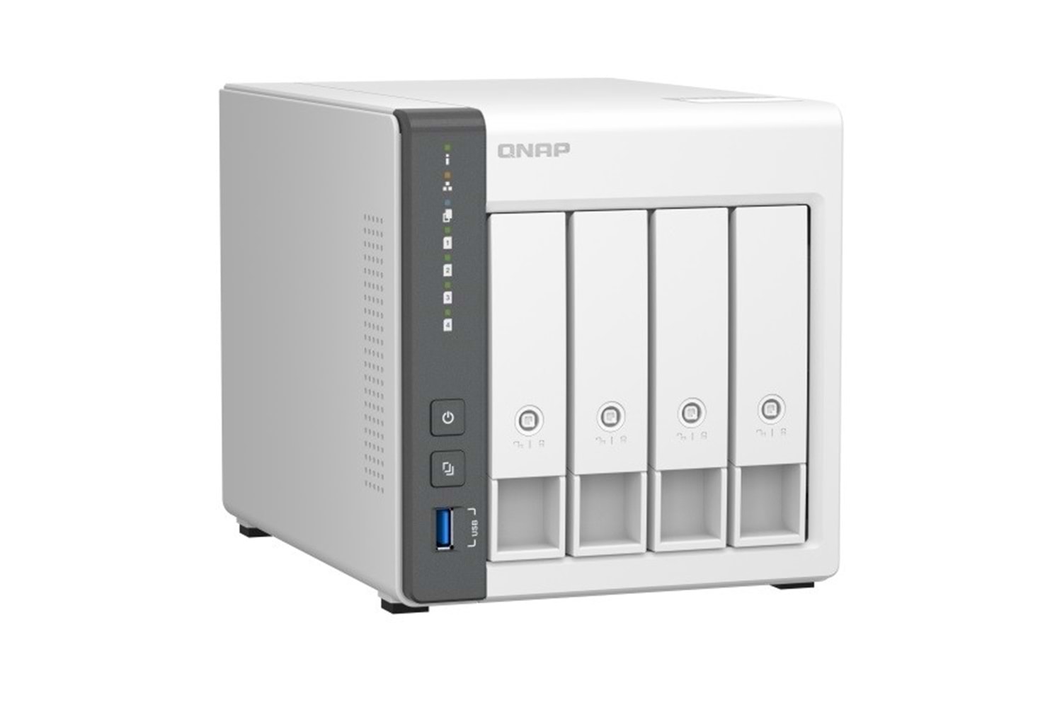 QNAP TS-433-4G ARM QC 4 GB RAM- 4-diskli Nas Server (Disksiz)