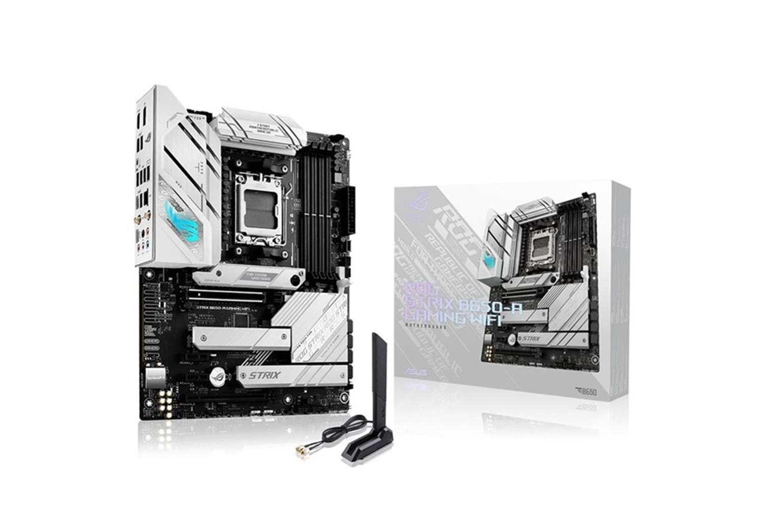 ASUS ROG STRIX B650-A GAMING WIFI DDR5 HDMI DP PCIe 16X v5.0 AM5 ATX